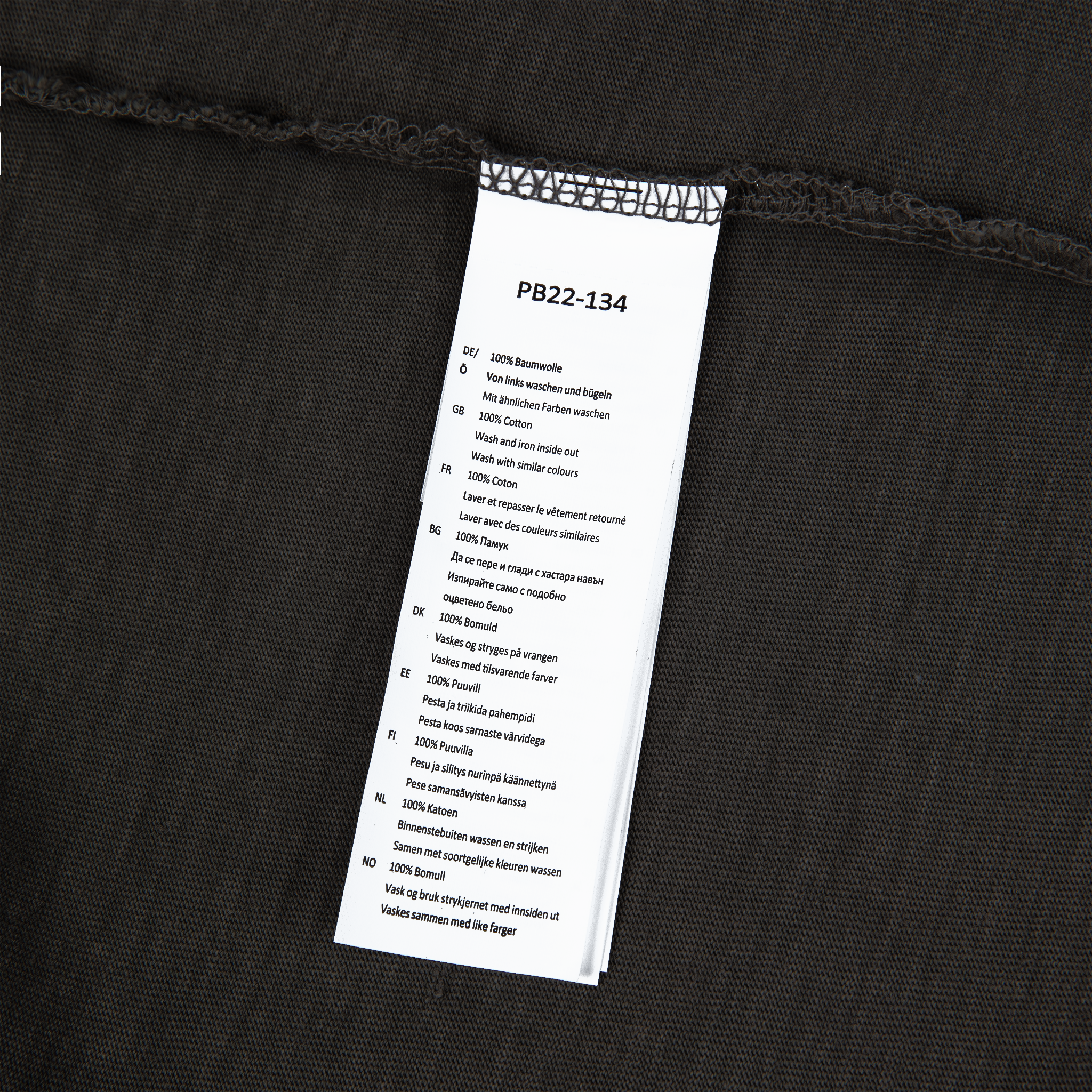 Men's Acid Washed Heavy Oversize Tee - Thumbnail Image