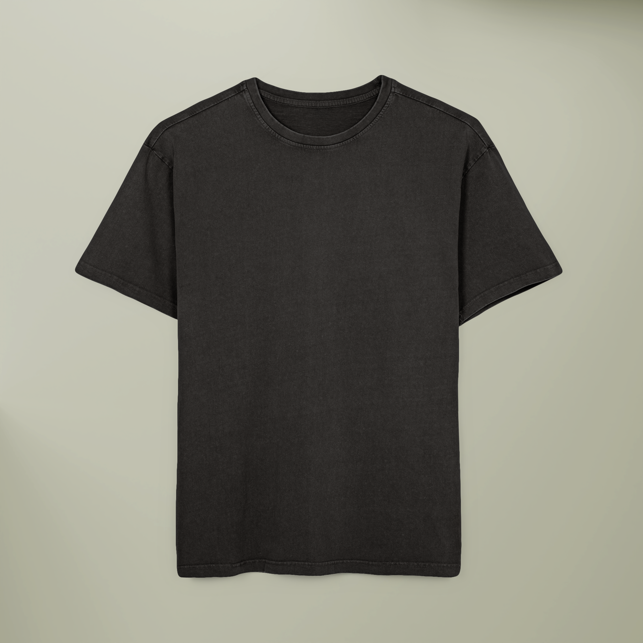 Men's Acid Washed Heavy Oversize Tee - Thumbnail Image