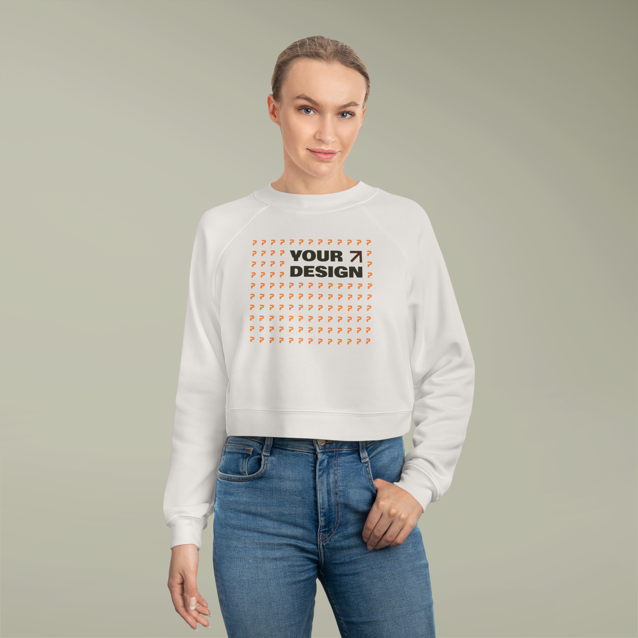 Women's Cropped Fleece Pullover