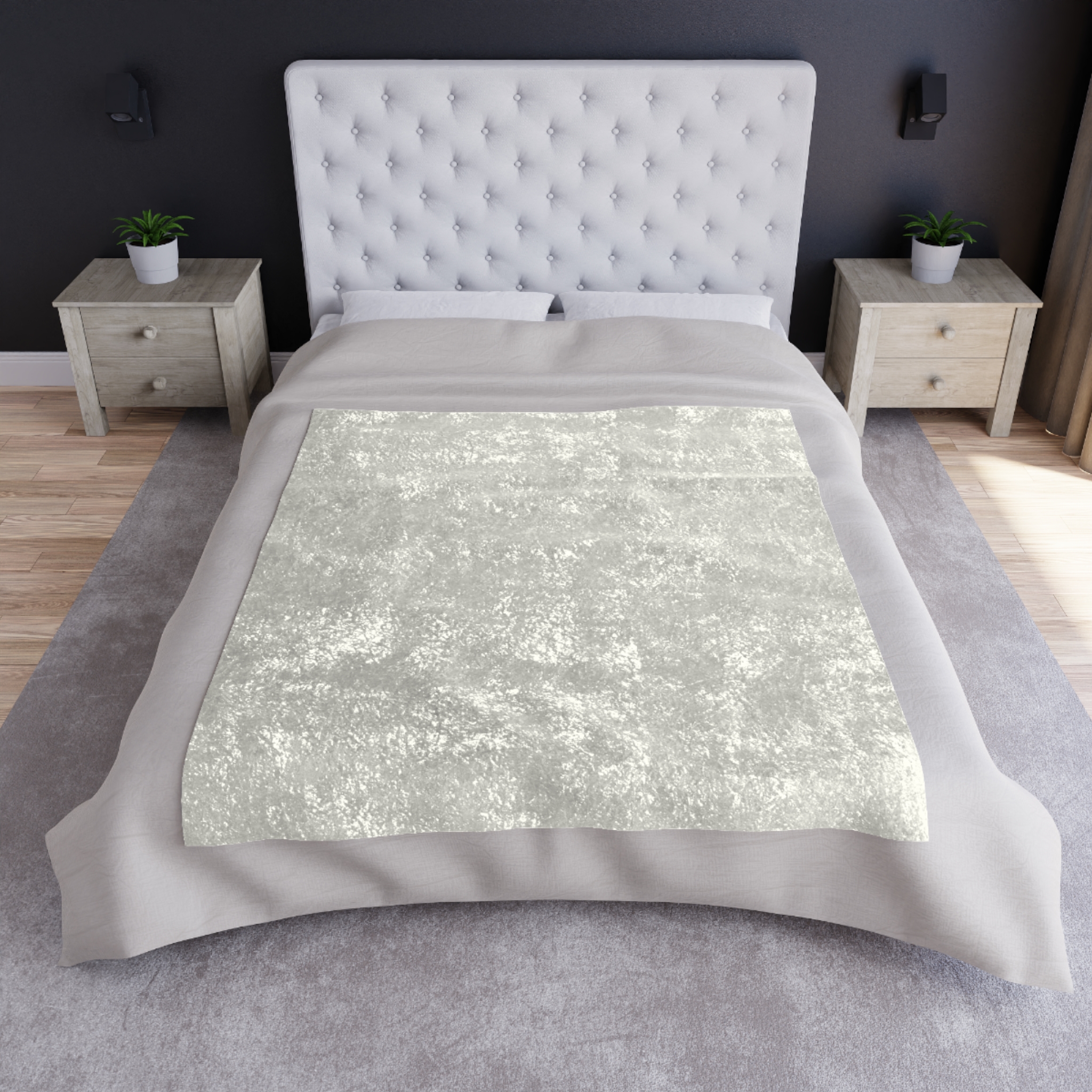 Crushed Velvet Blanket - Thumbnail Image