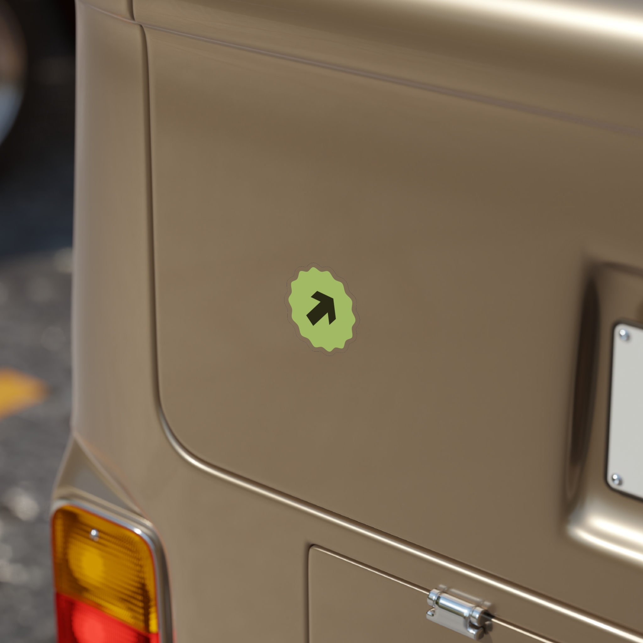 Transparent Outdoor Stickers, Die-Cut, 1pc - Thumbnail Image