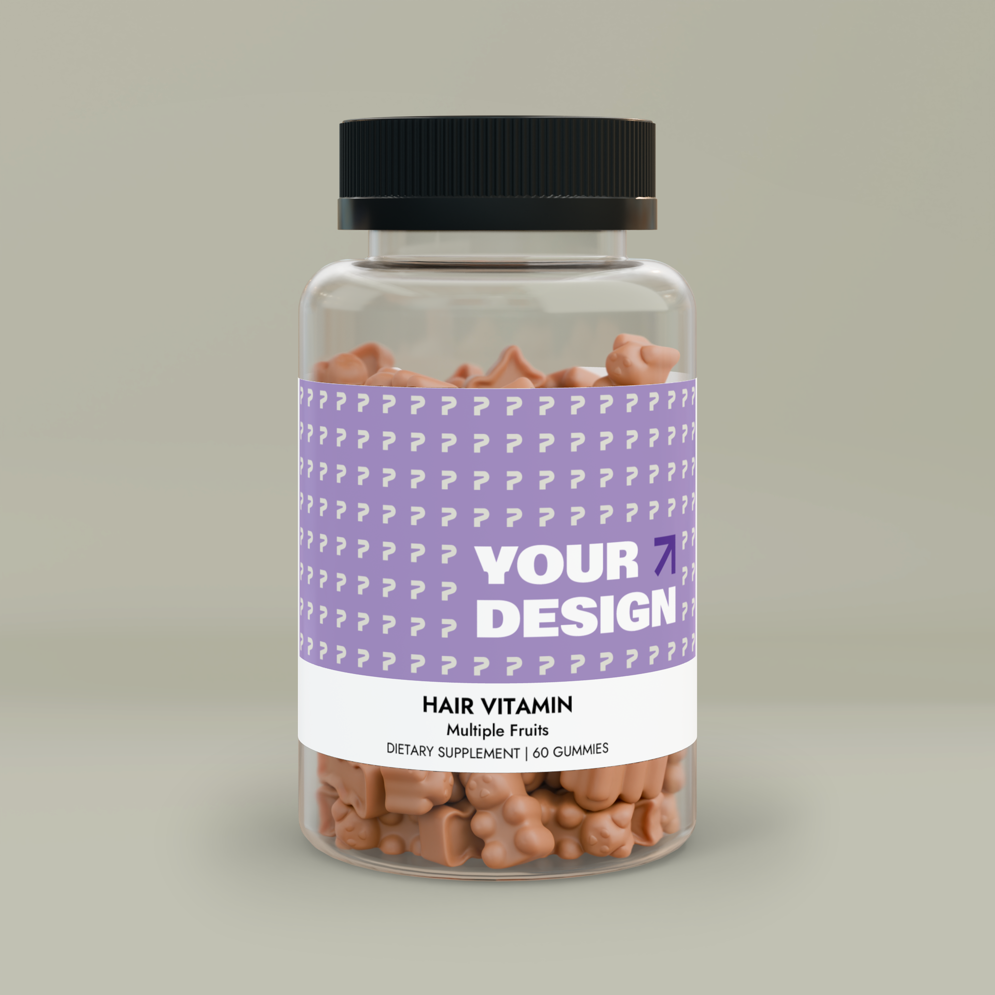 Hair Vitamin Gummies (60 Gummies)