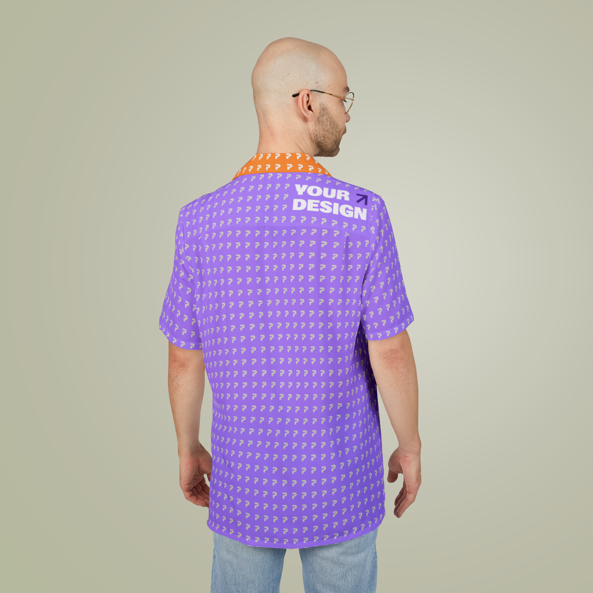 Unisex Hawaiian Button-Down Shirt (AOP)