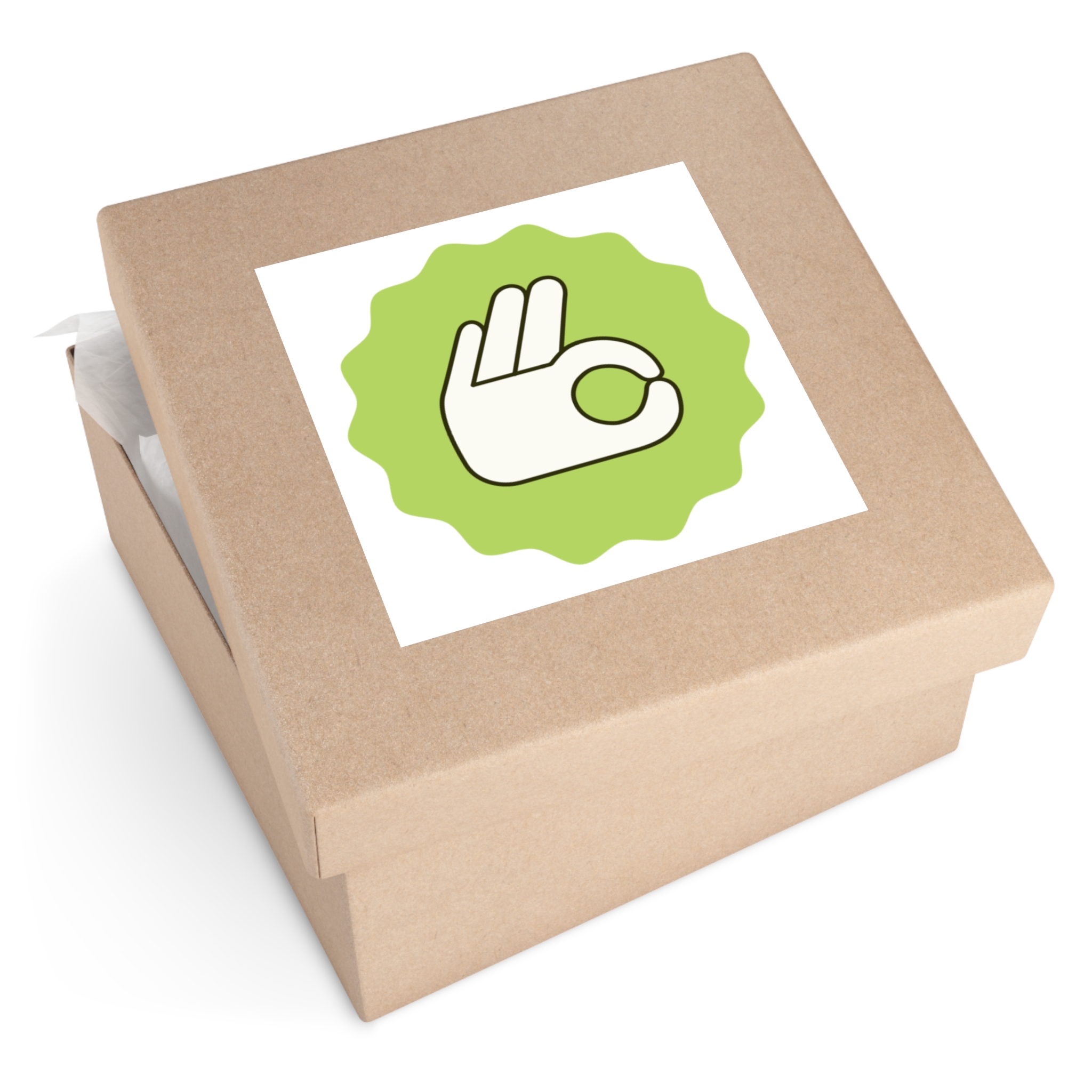 Square Stickers, Indoor\Outdoor - Thumbnail Image