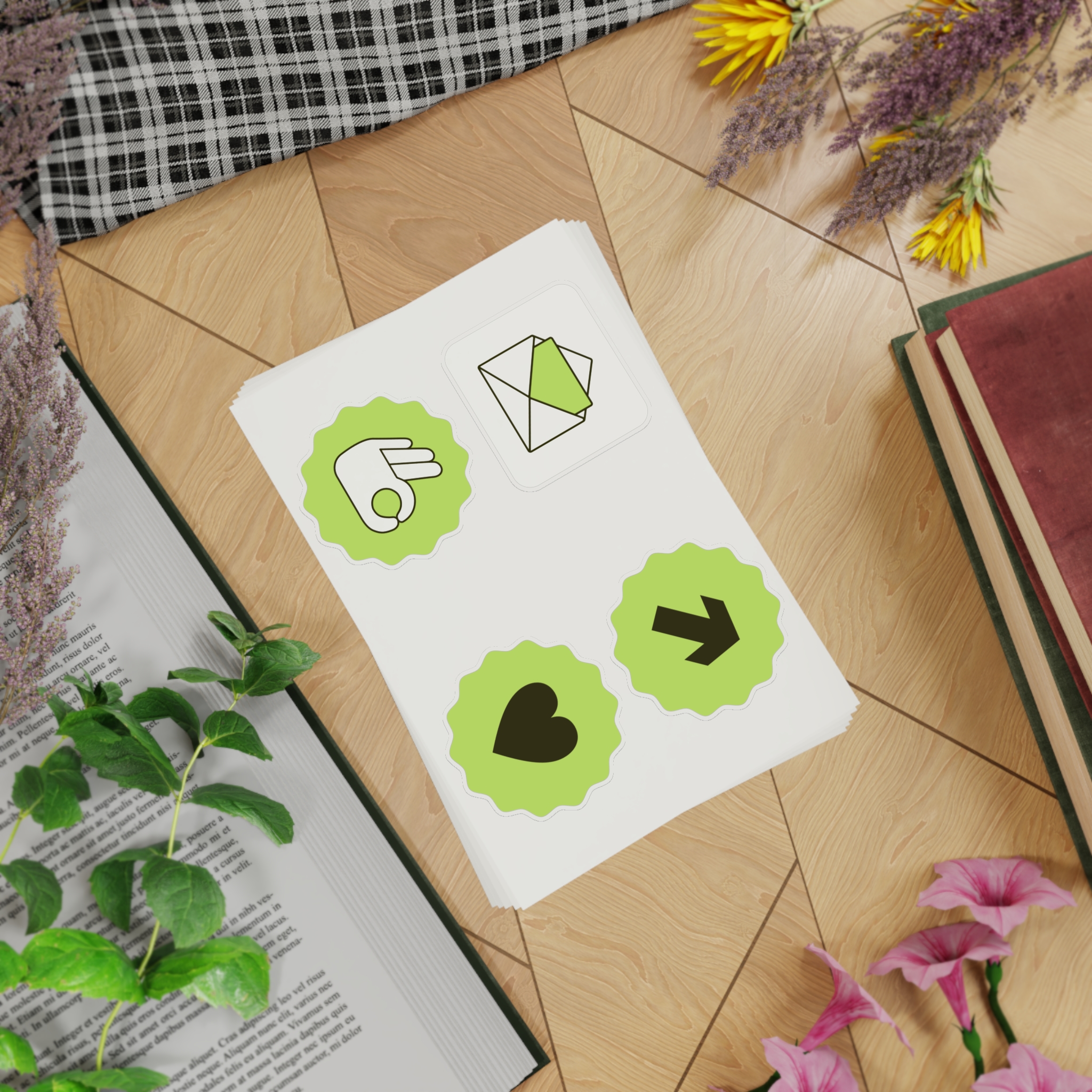 Sticker Sheet Bundle, 5pcs - Thumbnail Image
