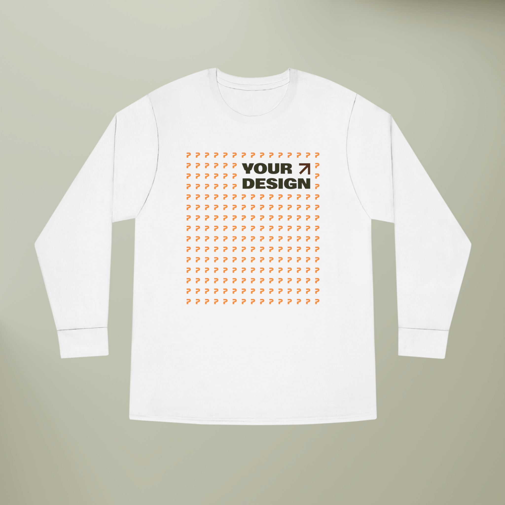 Long Sleeve Crewneck Tee | Print On Demand