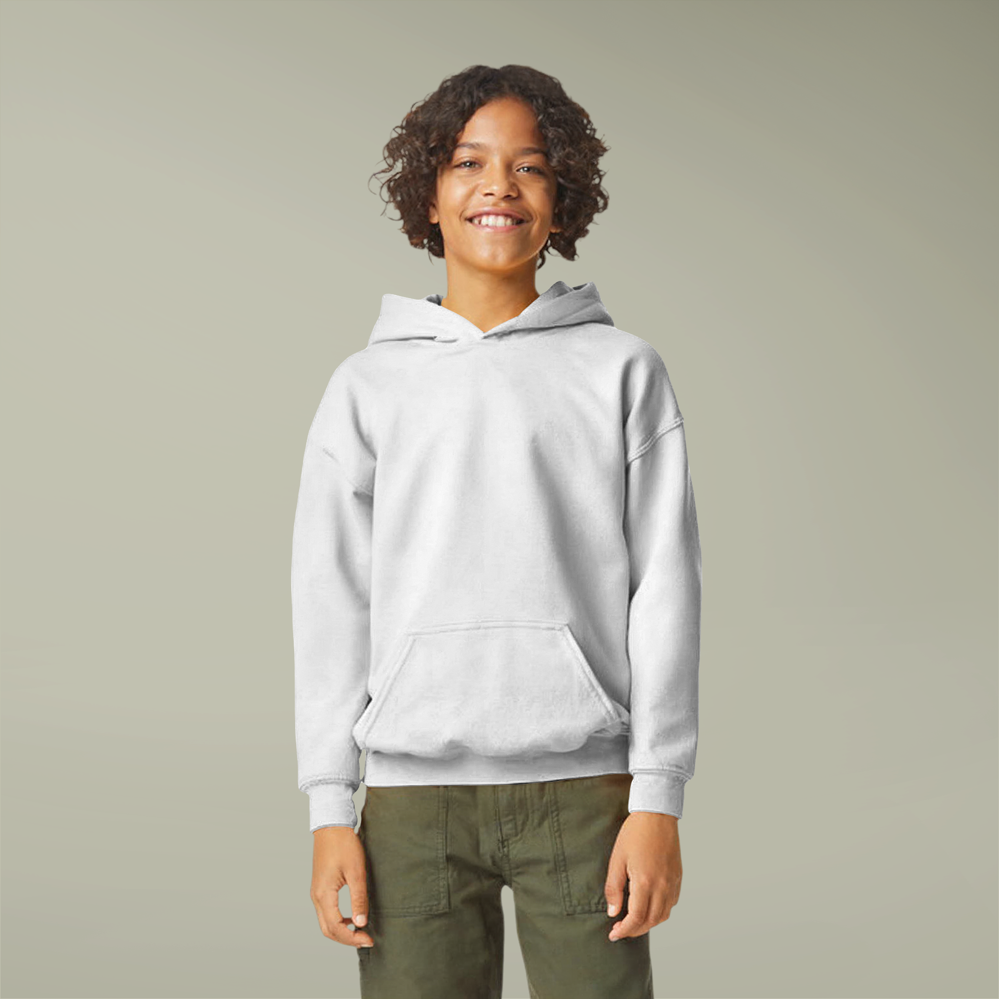 Softstyle Youth Midweight Hooded SweatshirtDesign