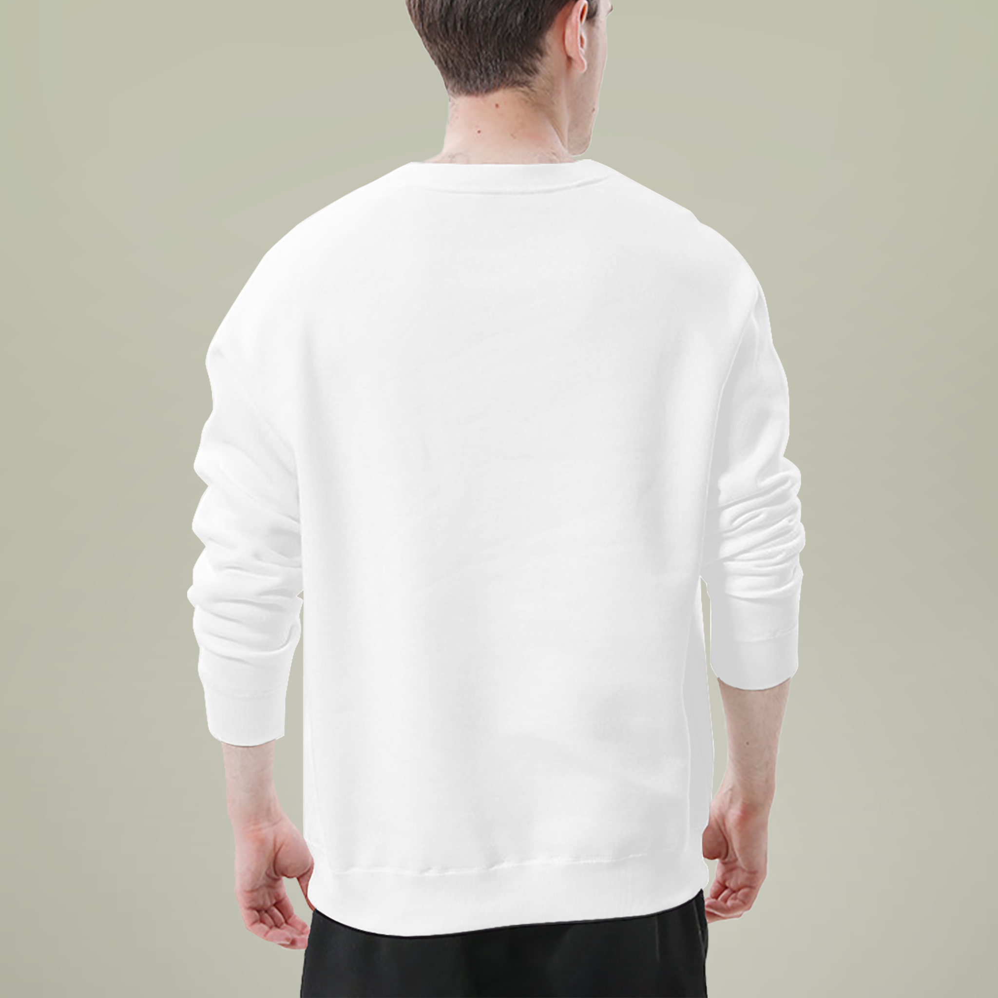 Men's Crewneck Long Sleeve Sweatshirt (AOP) - Thumbnail Image
