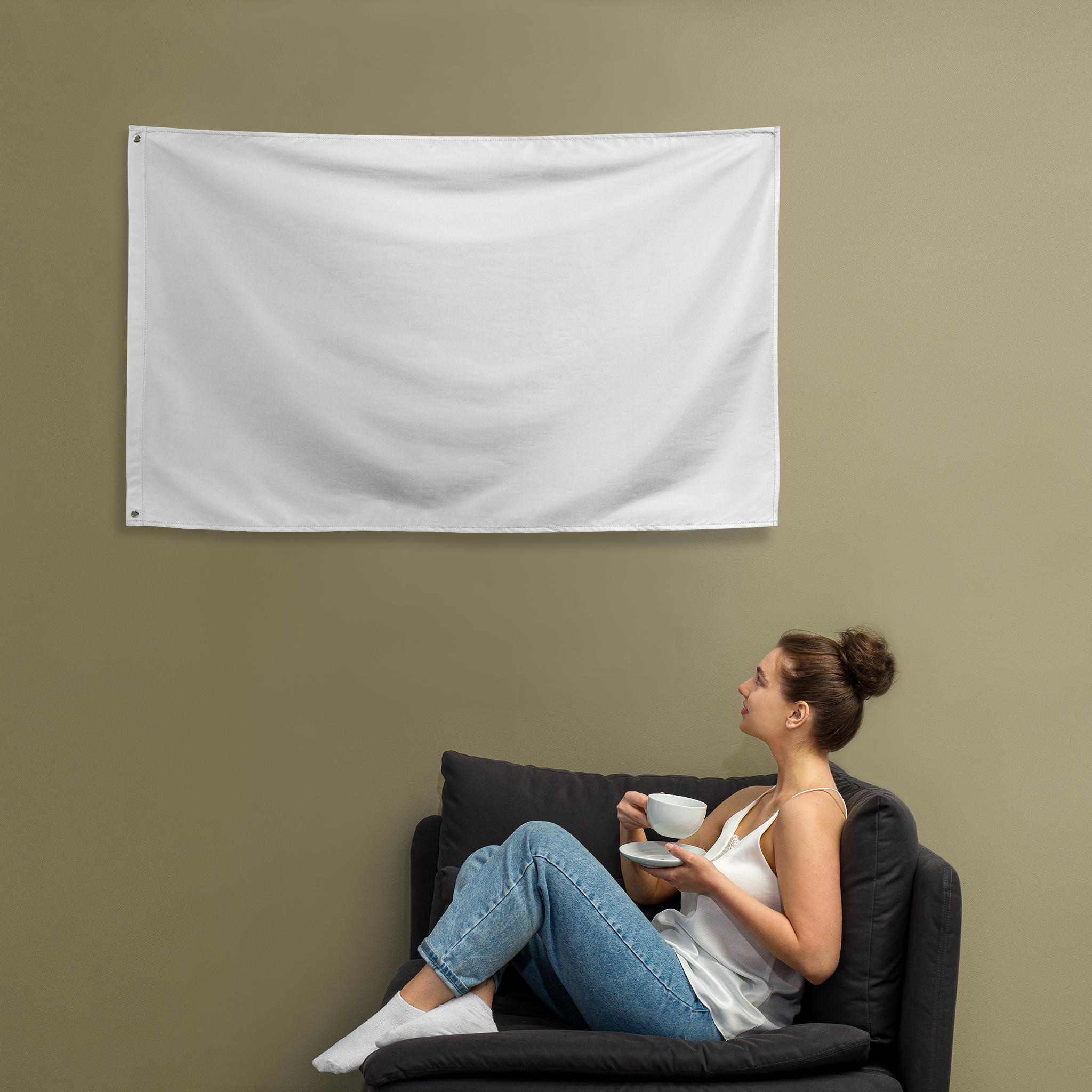 All-Over Print Flag - Thumbnail Image