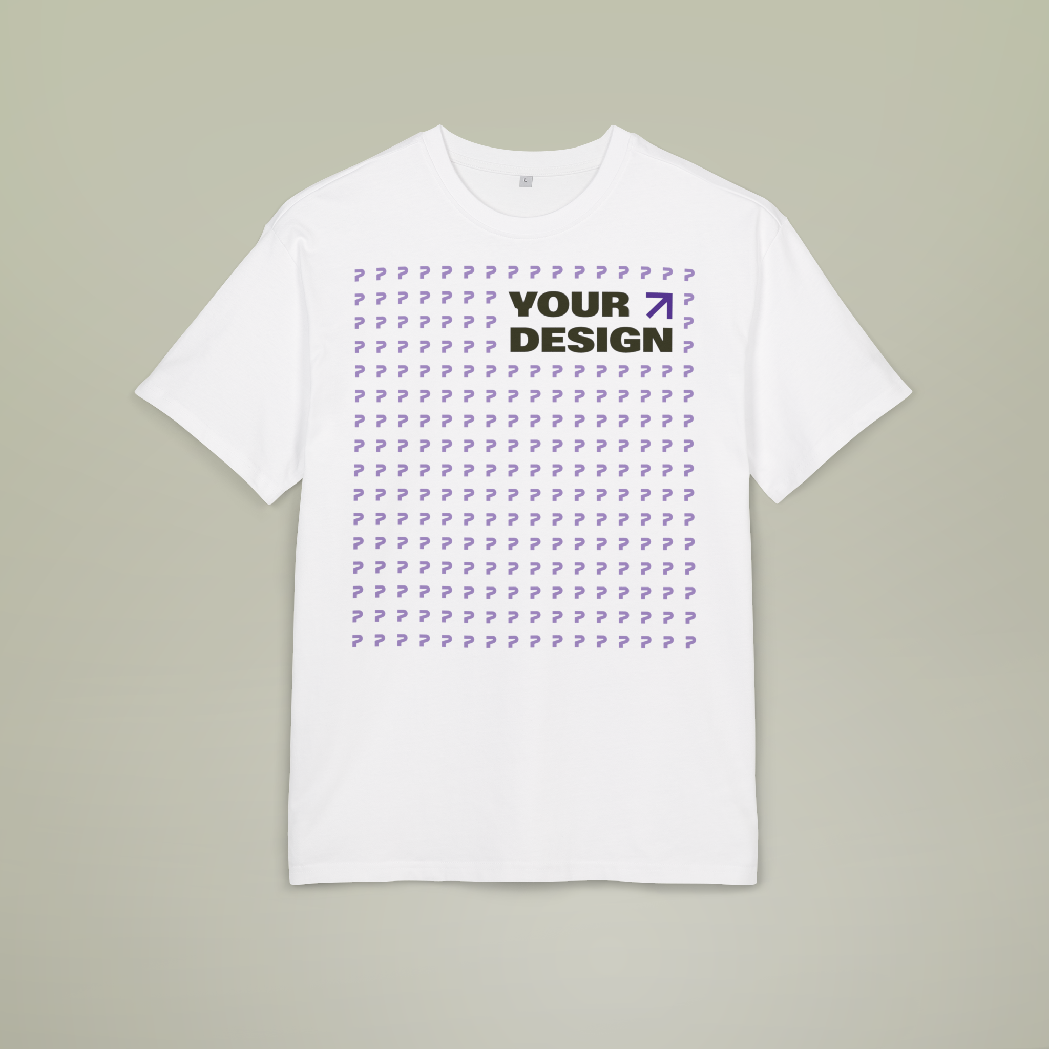 Unisex Heavy Oversize Tee - Thumbnail Image