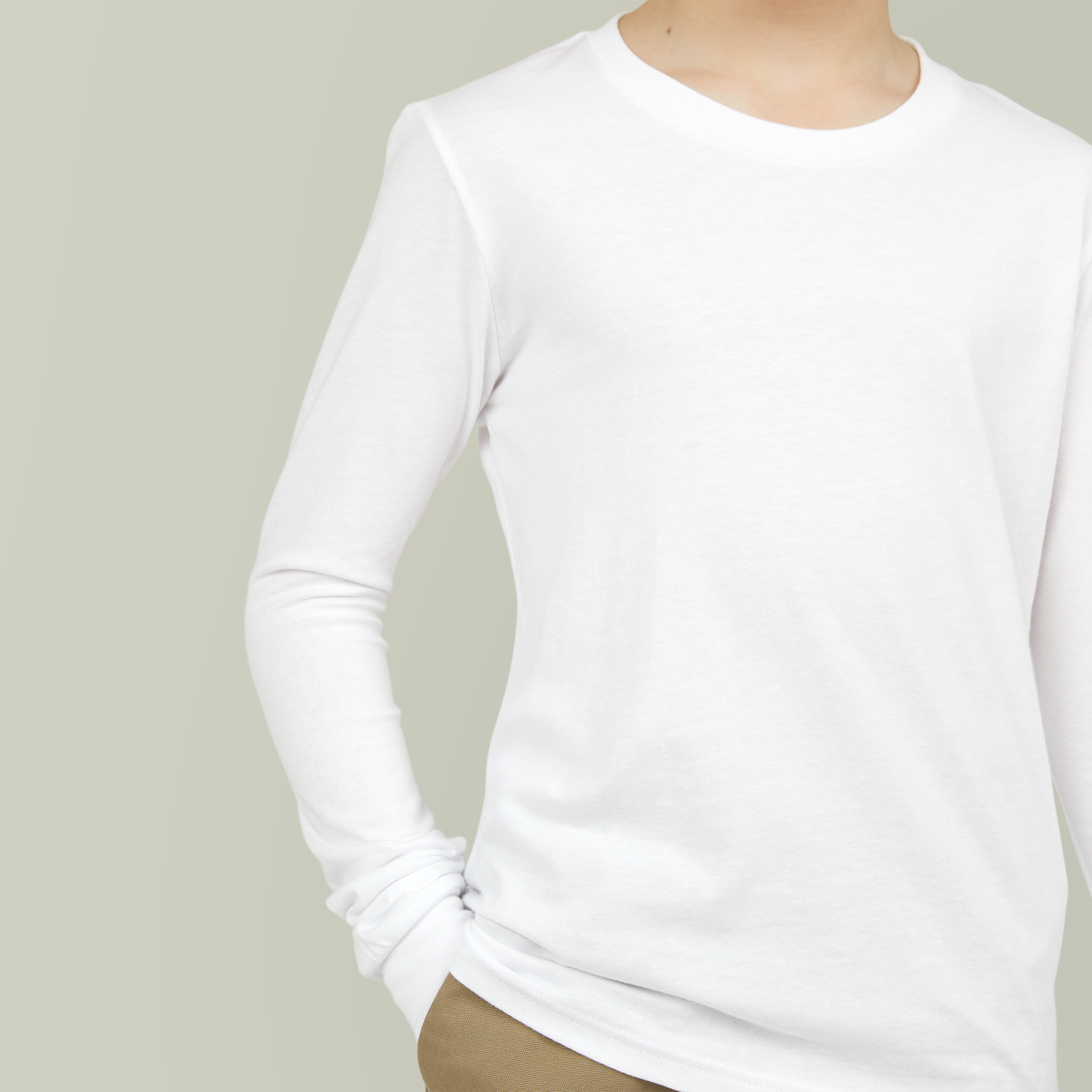 Youth Jersey Long Sleeve Tee - Thumbnail Image