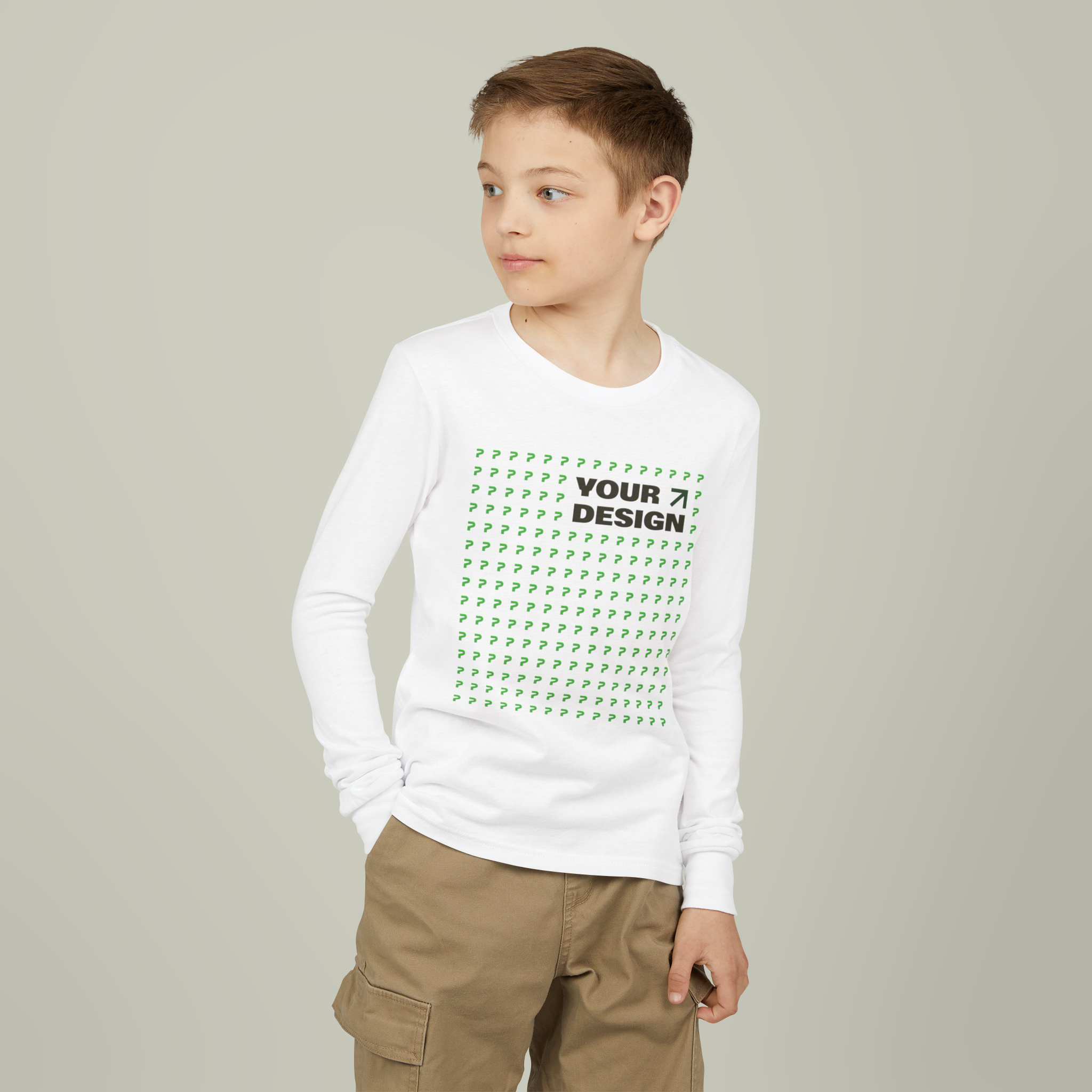 Youth Jersey Long Sleeve Tee - Thumbnail Image