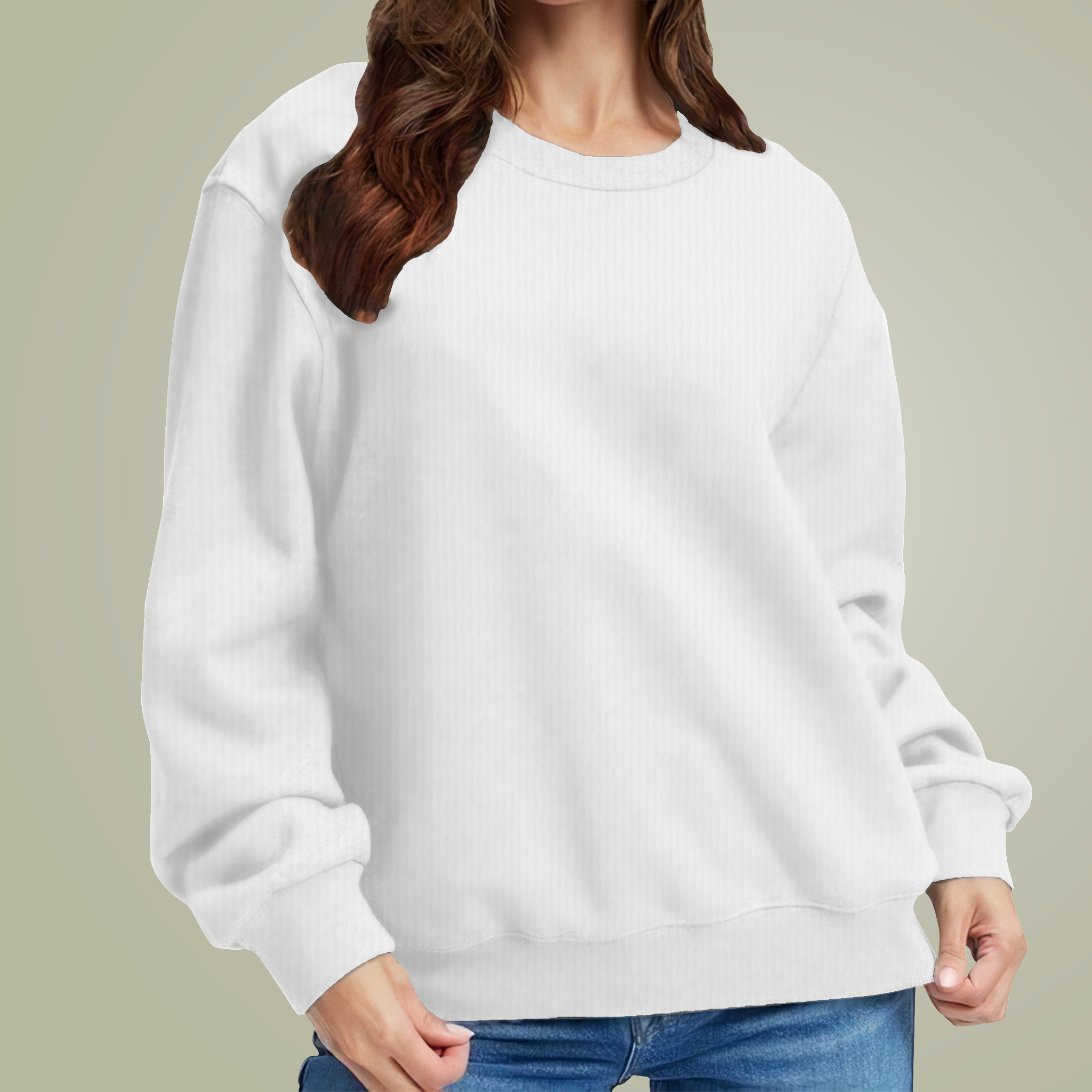 Unisex Crew Neck Sweater (AOP) - Thumbnail Image