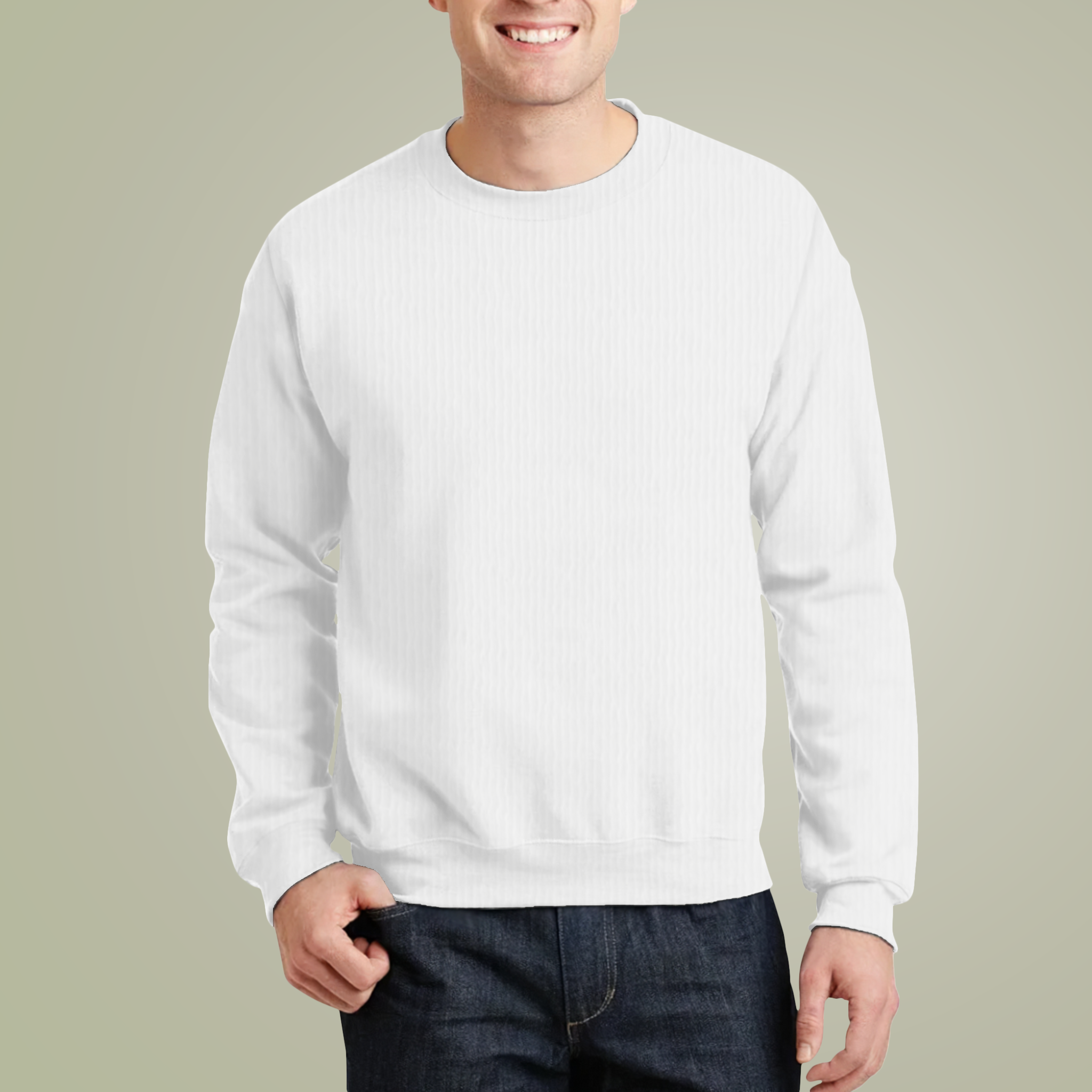 Unisex Crew Neck Sweater (AOP)Design