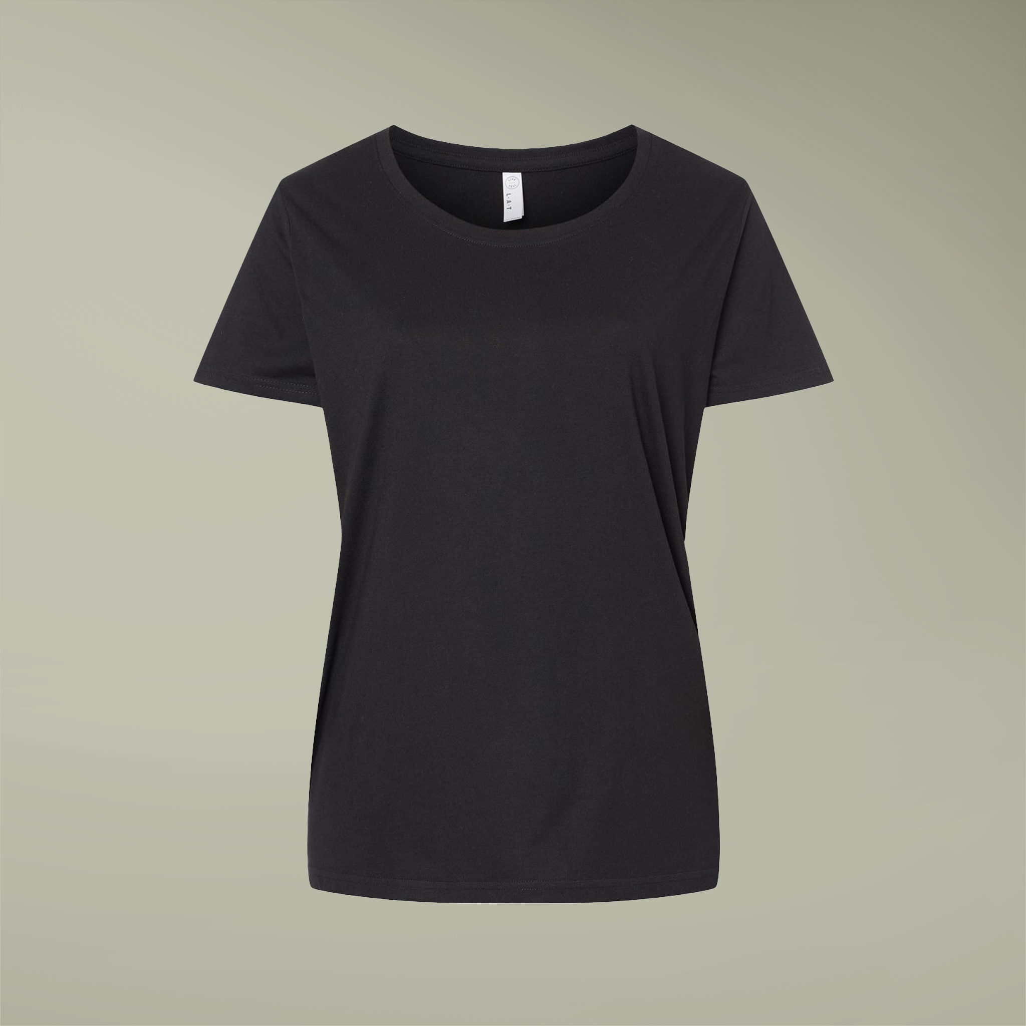 Women's Curvy Fine Jersey Tee - Thumbnail Image