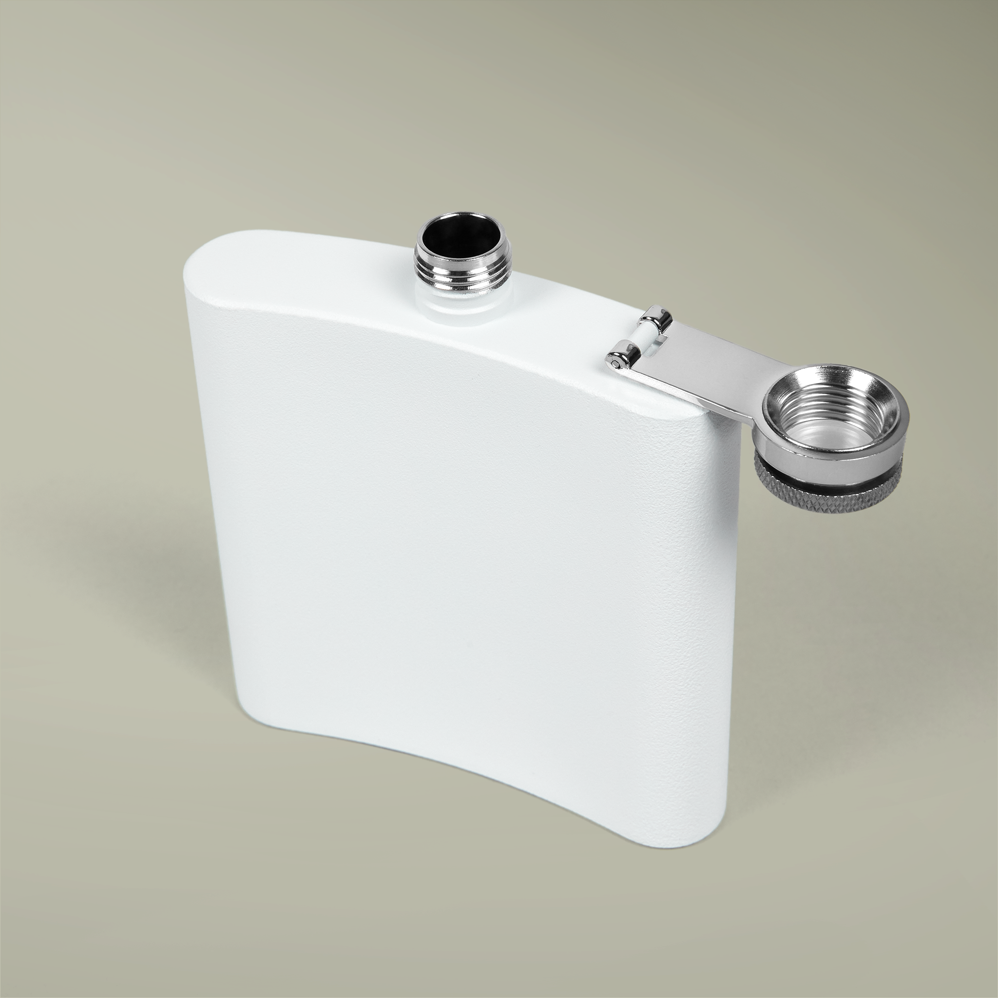 Stainless Steel Flask, 6oz - Thumbnail Image
