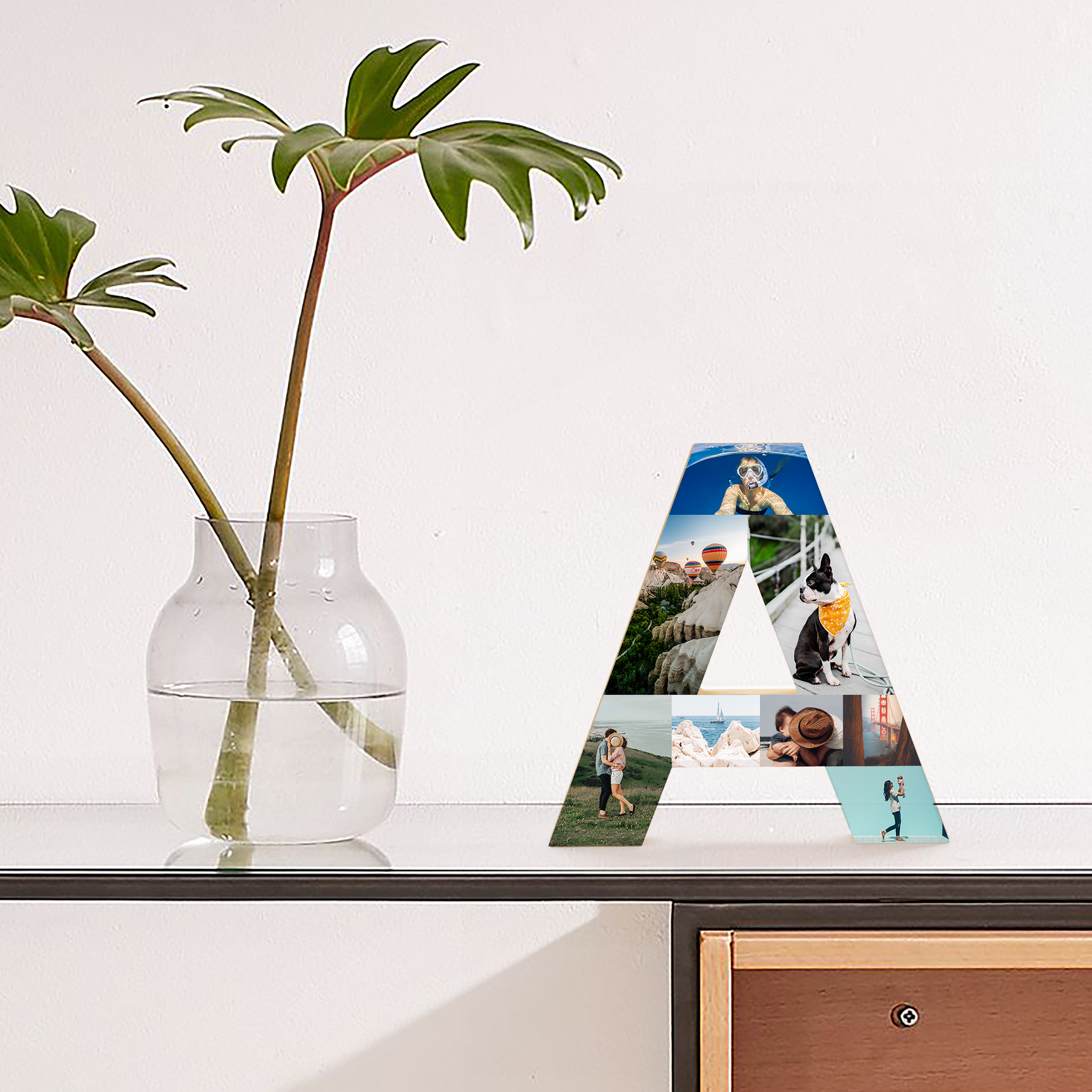 Free-Standing Wooden Decor