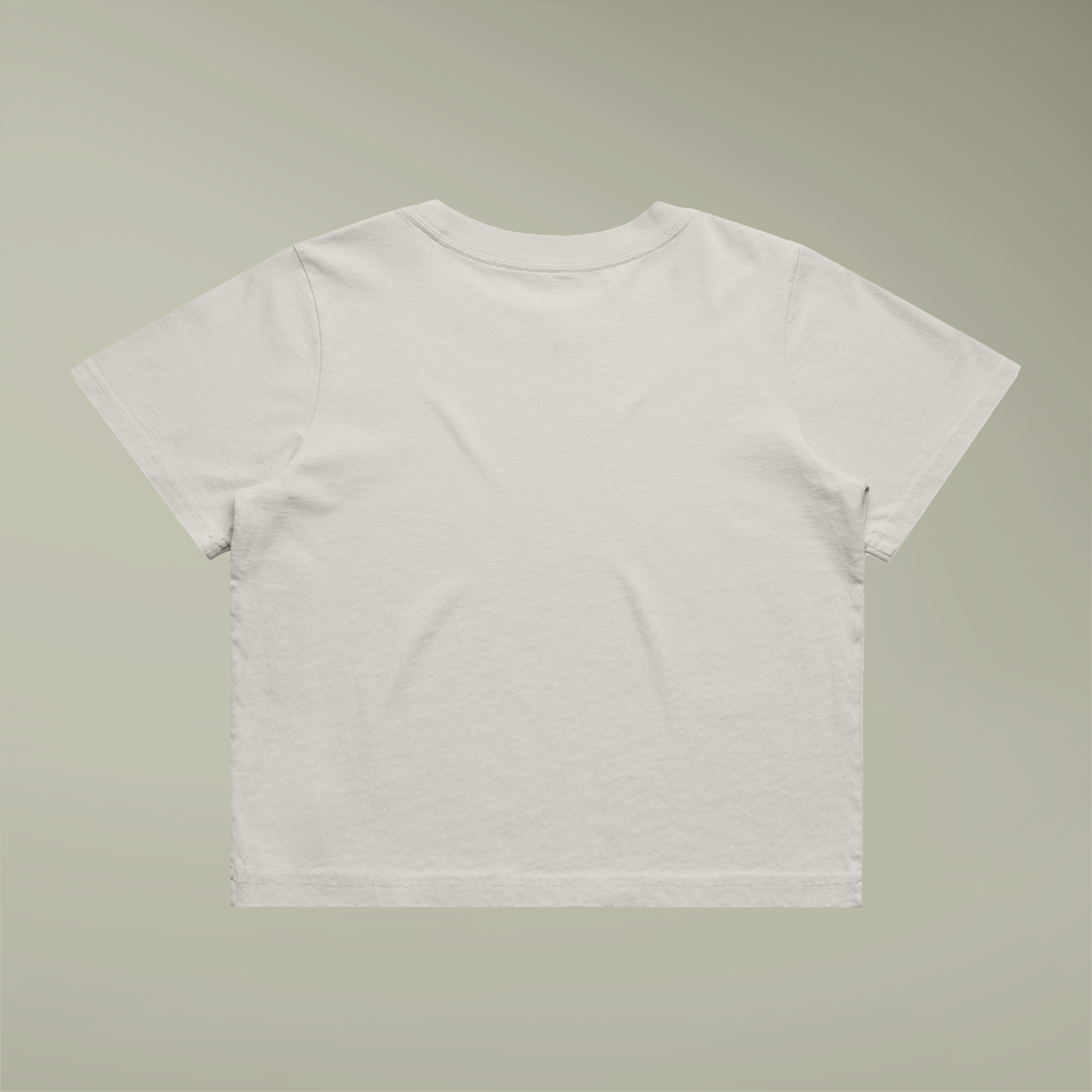 Women's Heavy Faded Crop Tee - Thumbnail Image