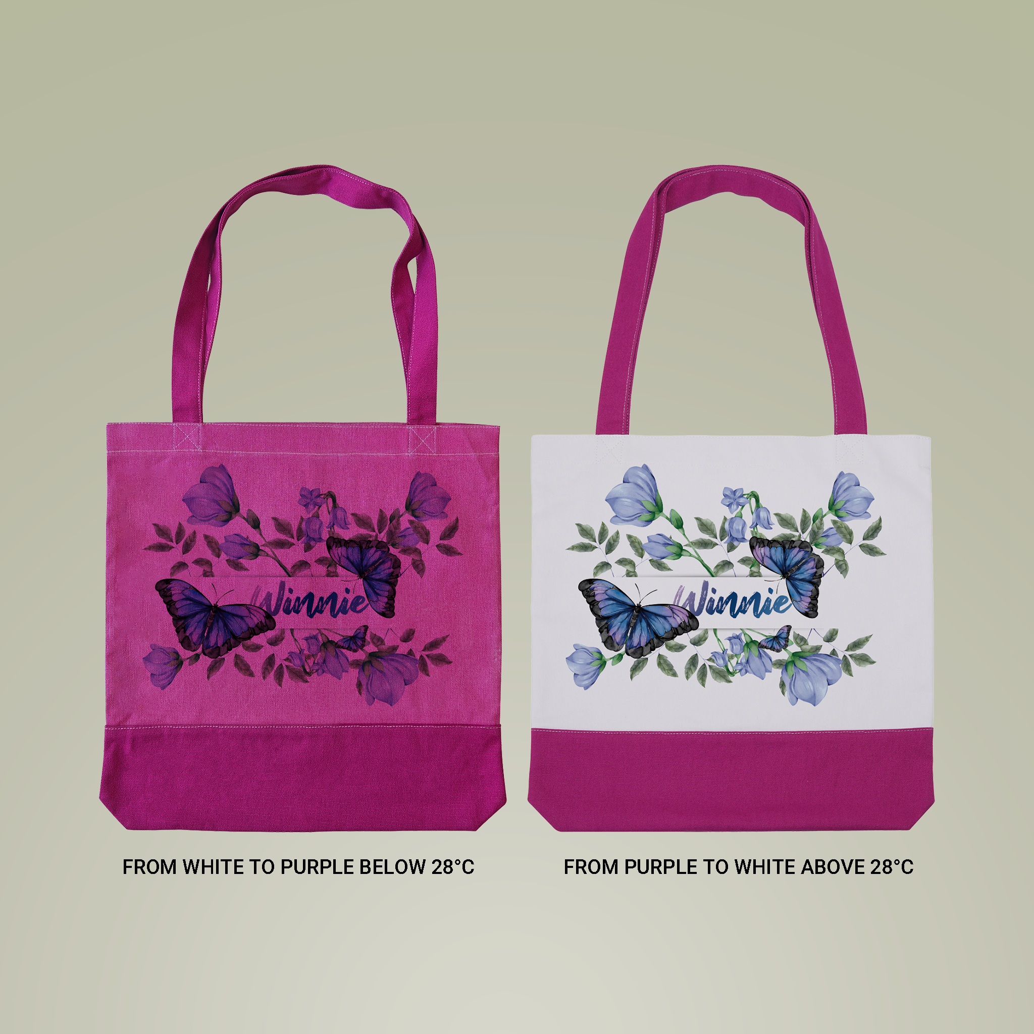 Thermochromic Tote Bag (AOP)