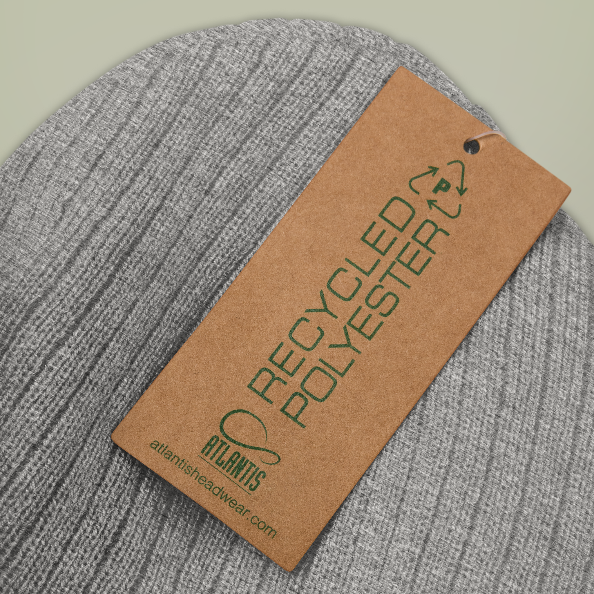 Ribbed Knit Beanie (Embroidery) - Thumbnail Image