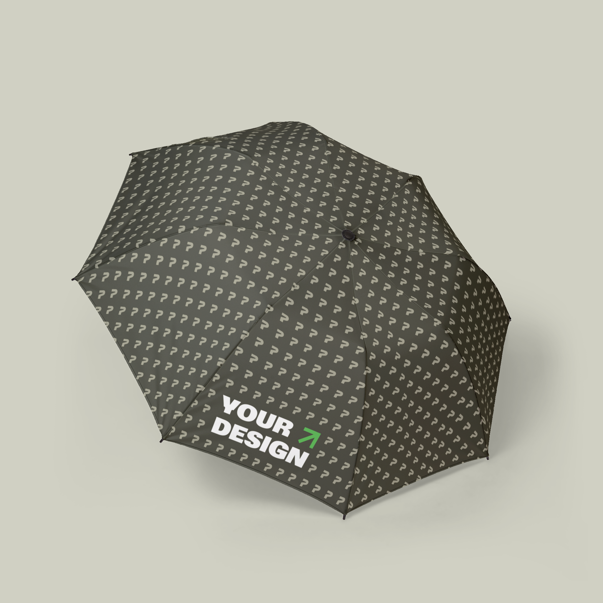 Semi-Automatic Foldable Umbrella - Thumbnail Image