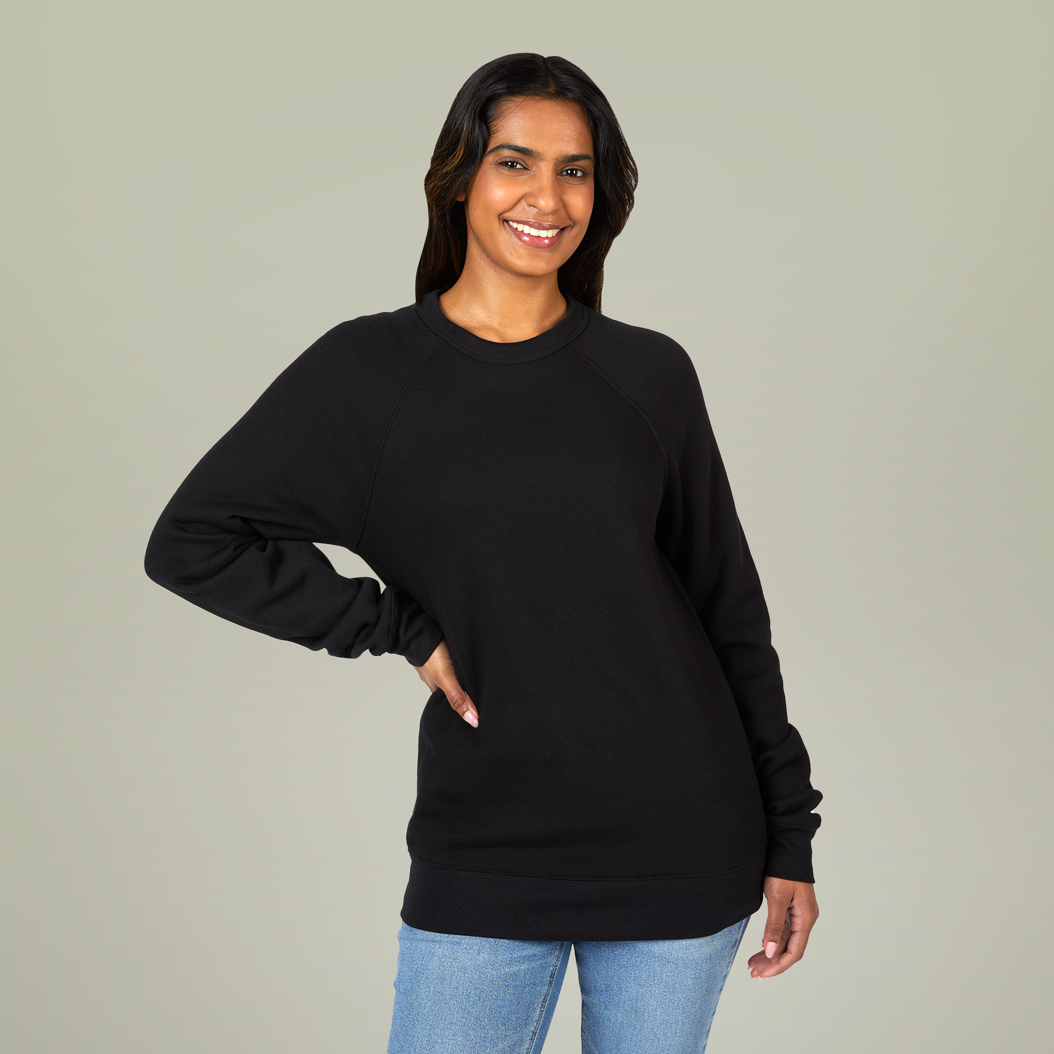 Unisex Sponge Fleece Raglan SweatshirtDesign