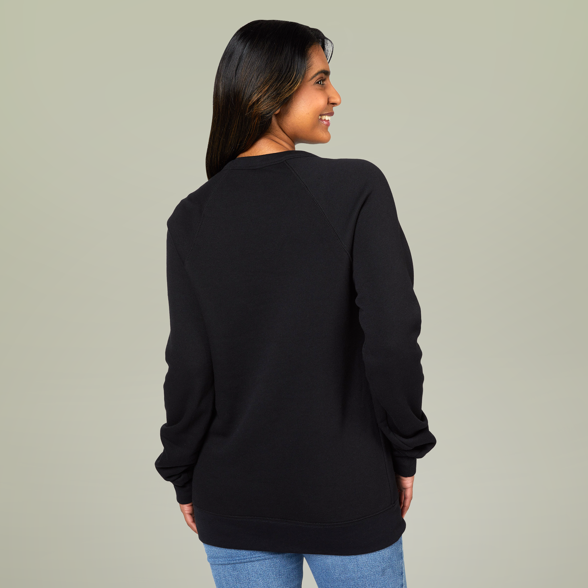 Unisex Sponge Fleece Raglan Sweatshirt - Thumbnail Image