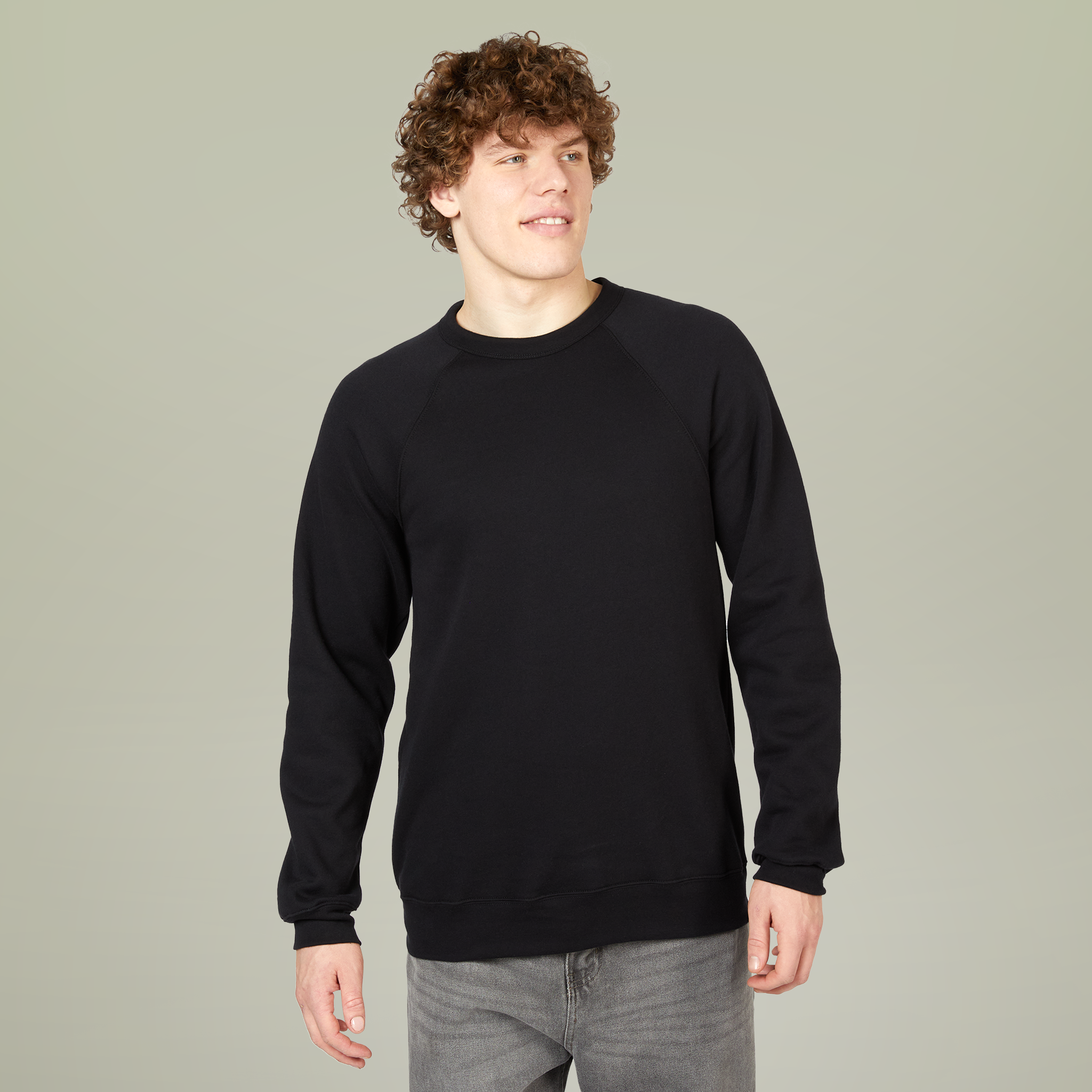 Unisex Sponge Fleece Raglan Sweatshirt