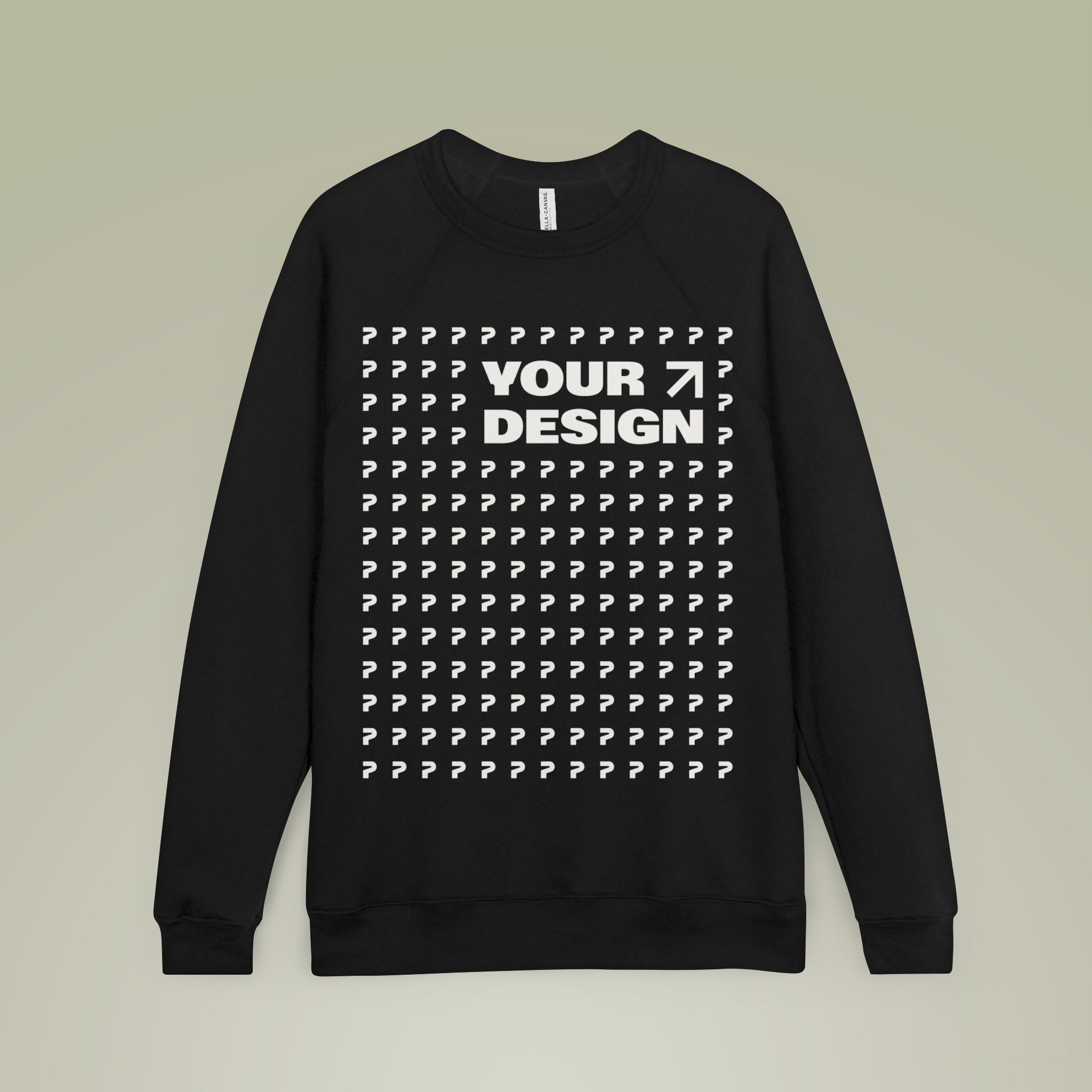 Unisex Sponge Fleece Raglan Sweatshirt - Thumbnail Image