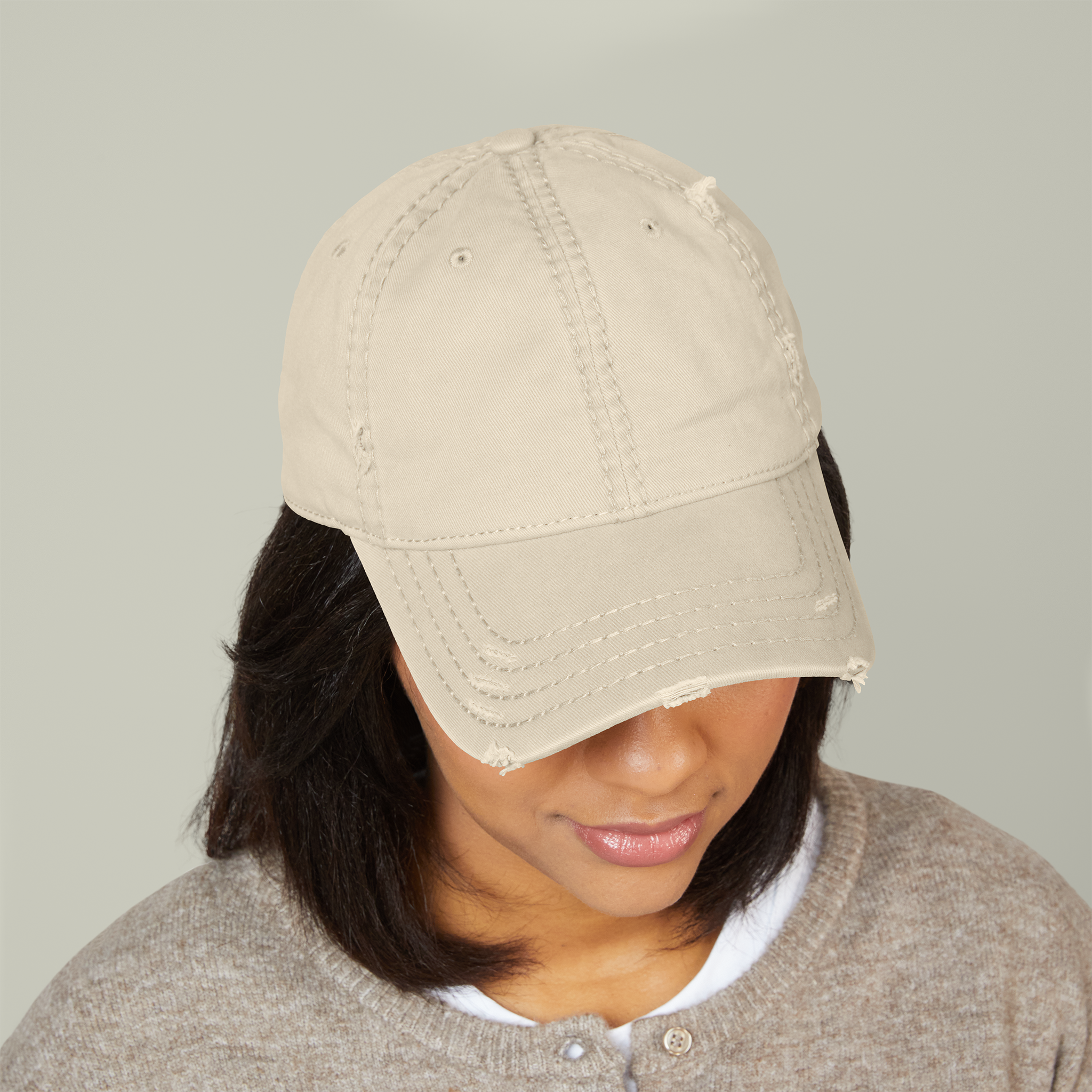 Distressed Dad Hat (Embroidery) - Main Image