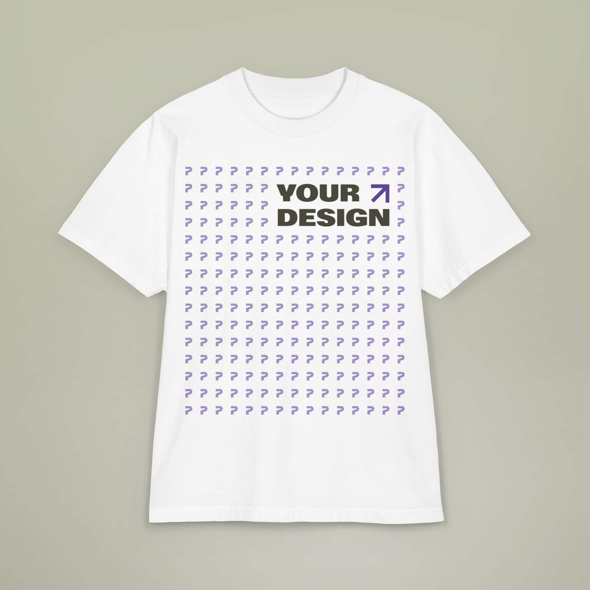 Unisex Garment-Dyed Drop-Shoulder T-Shirt - Thumbnail Image