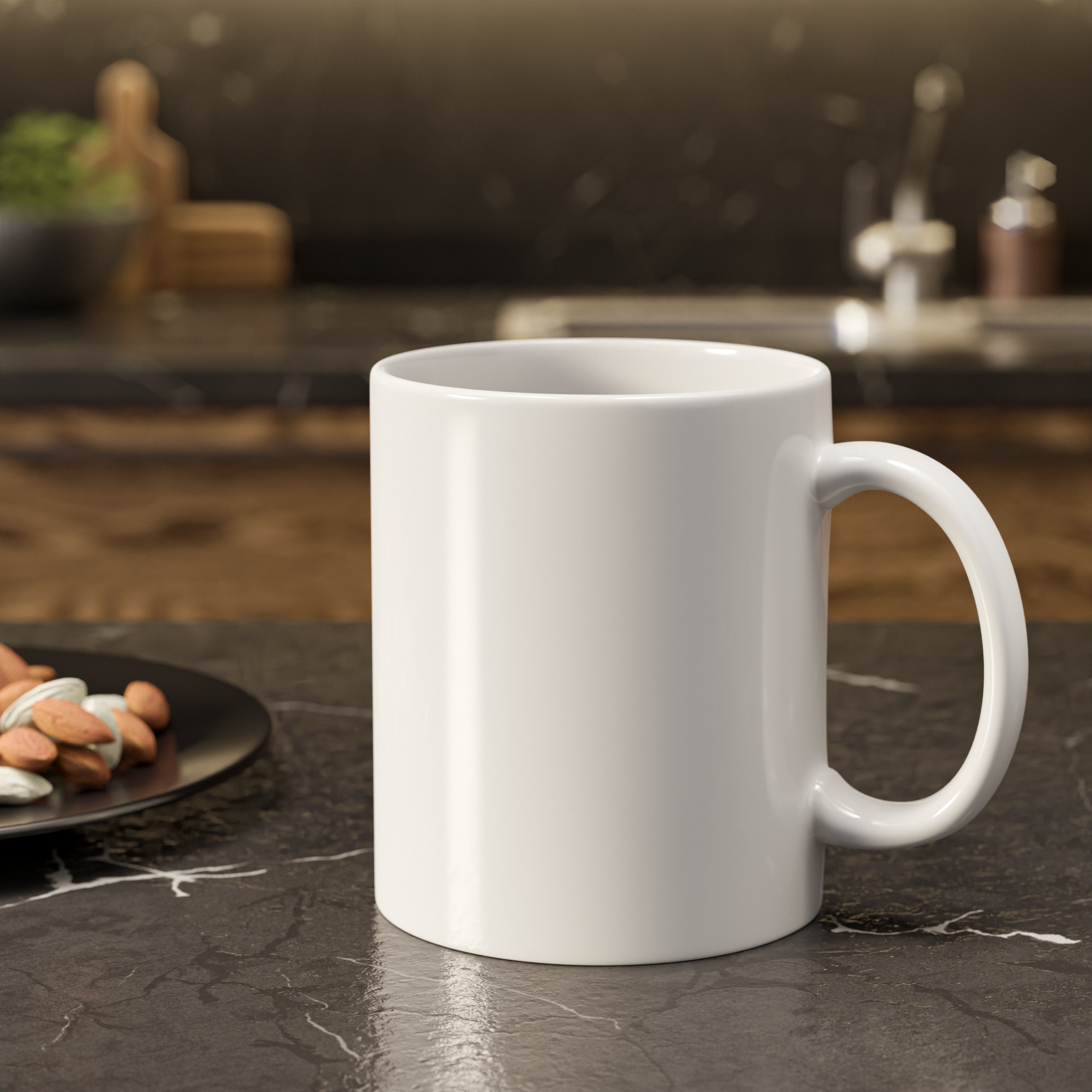 White Ceramic Mug, 11oz - Thumbnail Image