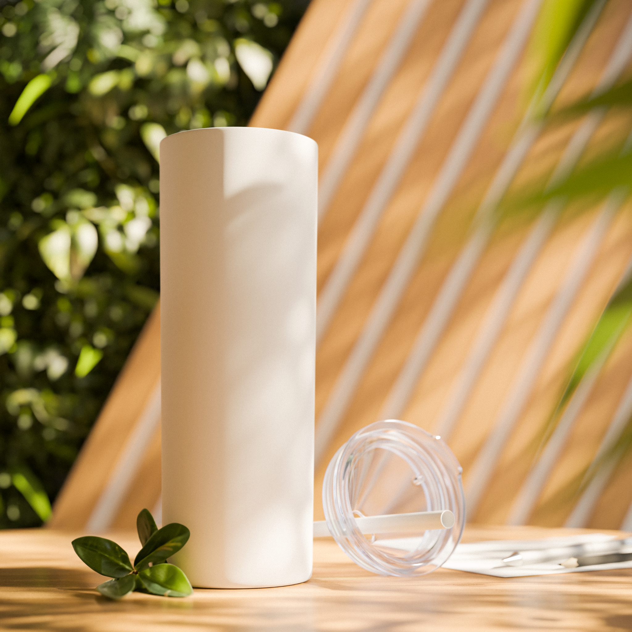 Skinny Tumbler with Straw, 20oz - Thumbnail Image
