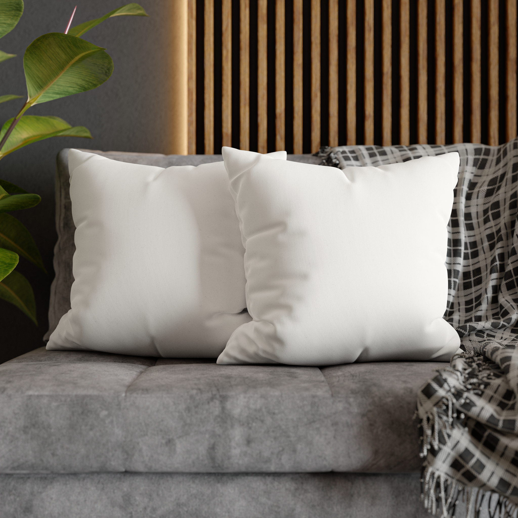 Faux Suede Square Pillowcase - Thumbnail Image