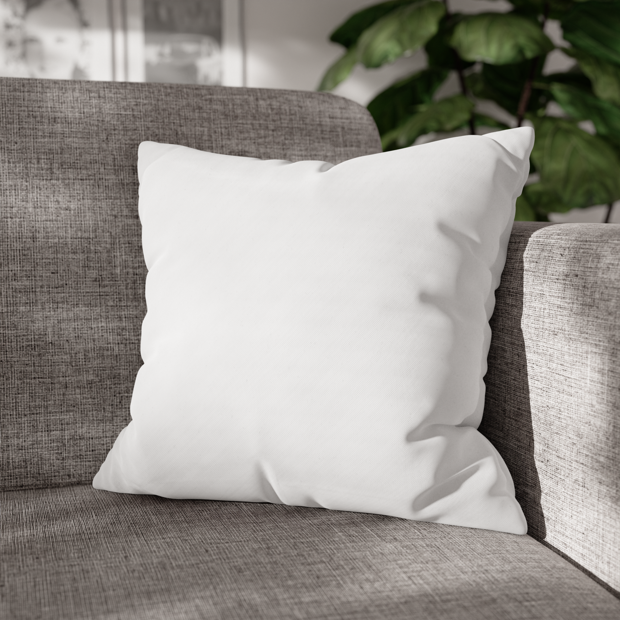 Square Poly Canvas Pillowcase - Thumbnail Image