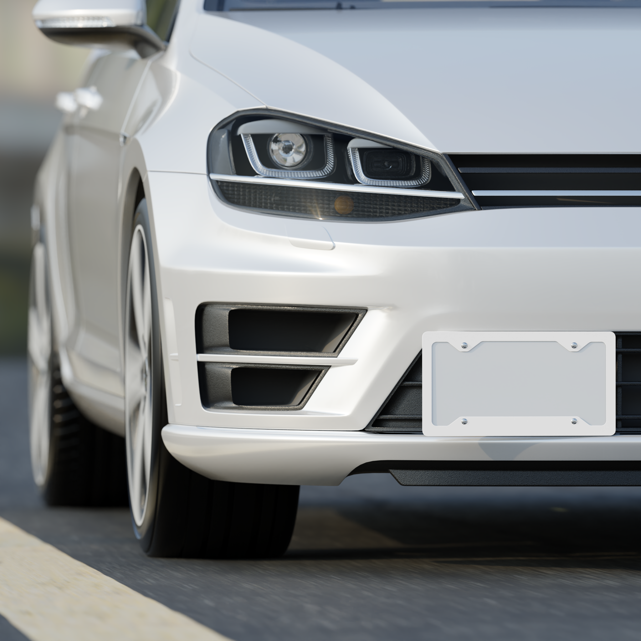 Metal License Plate Frame - Thumbnail Image