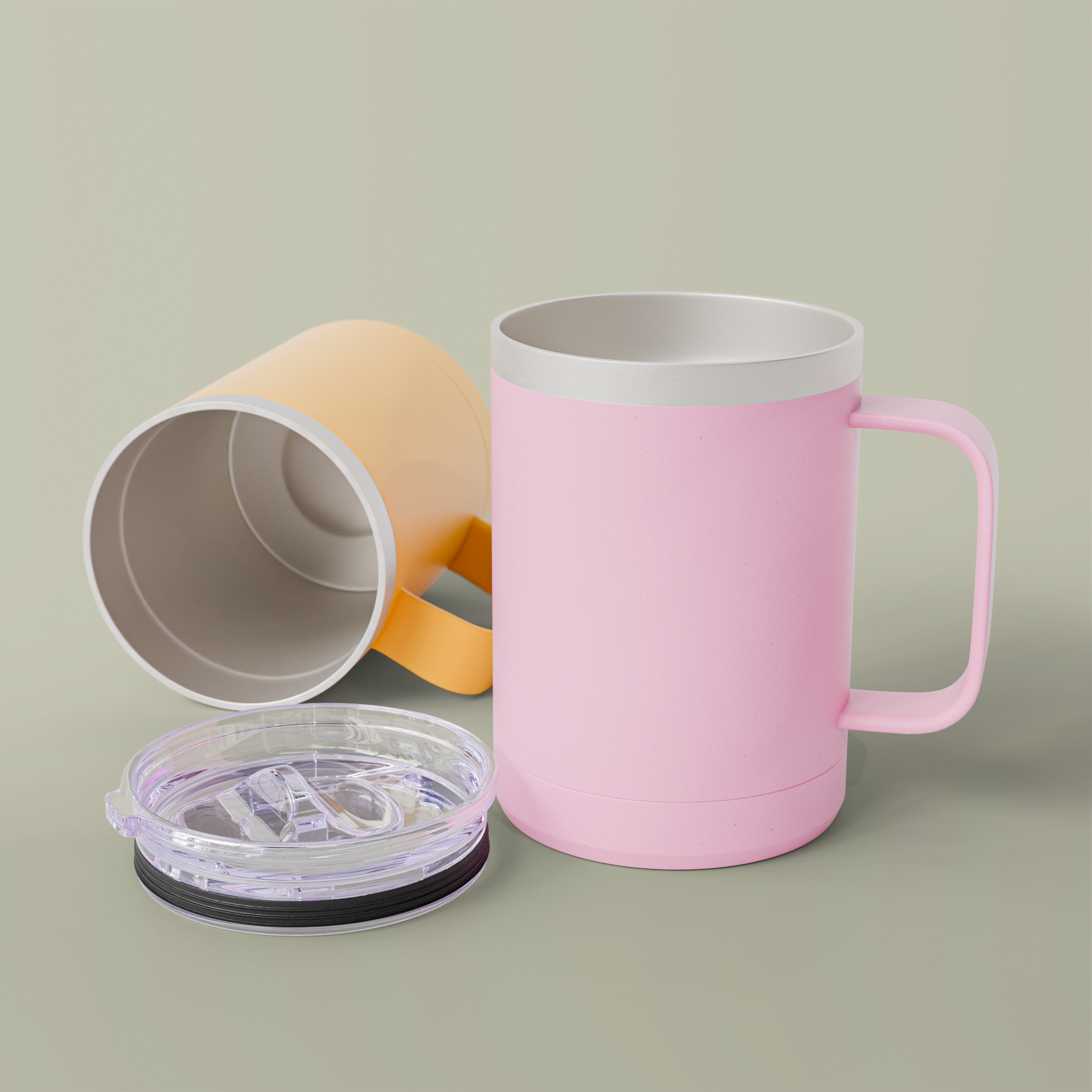 Coffee Mug Tumbler, 15oz - Thumbnail Image
