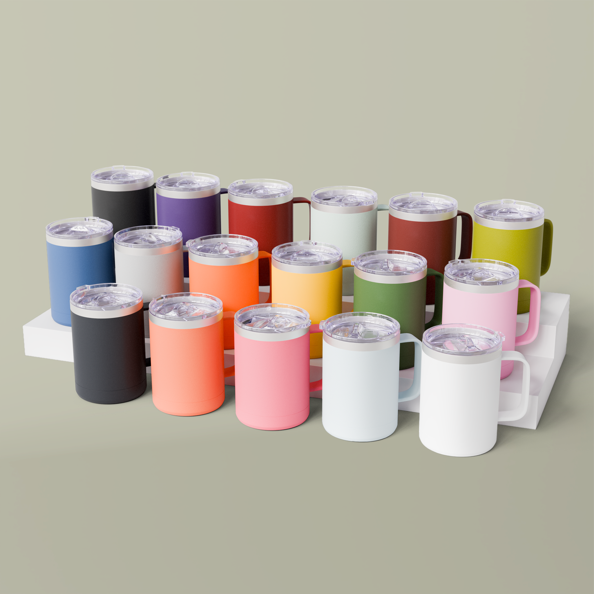 Coffee Mug Tumbler, 15oz - Thumbnail Image