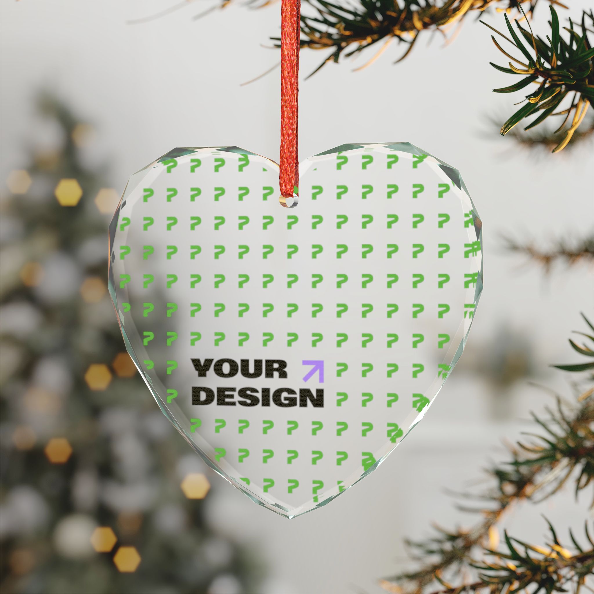 Crystal Glass Ornament