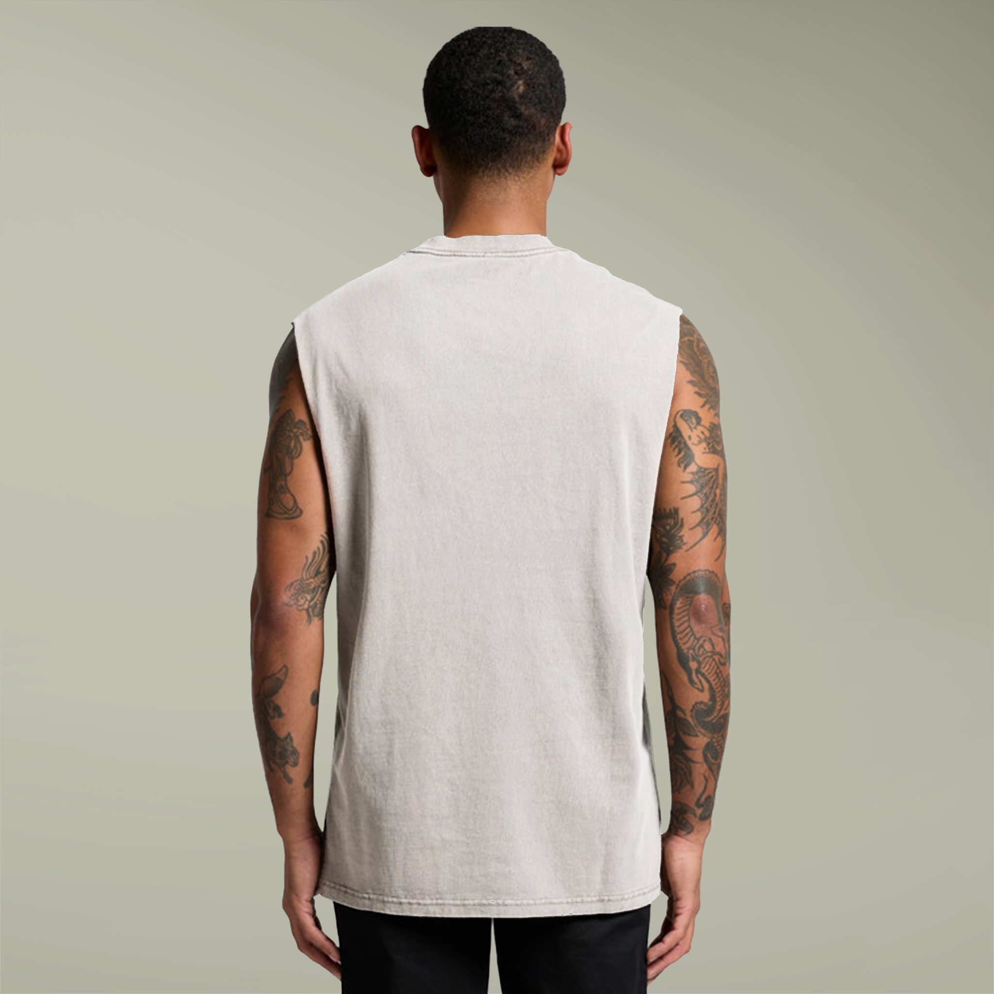 Men's Heavy Faded Tank - Thumbnail Image