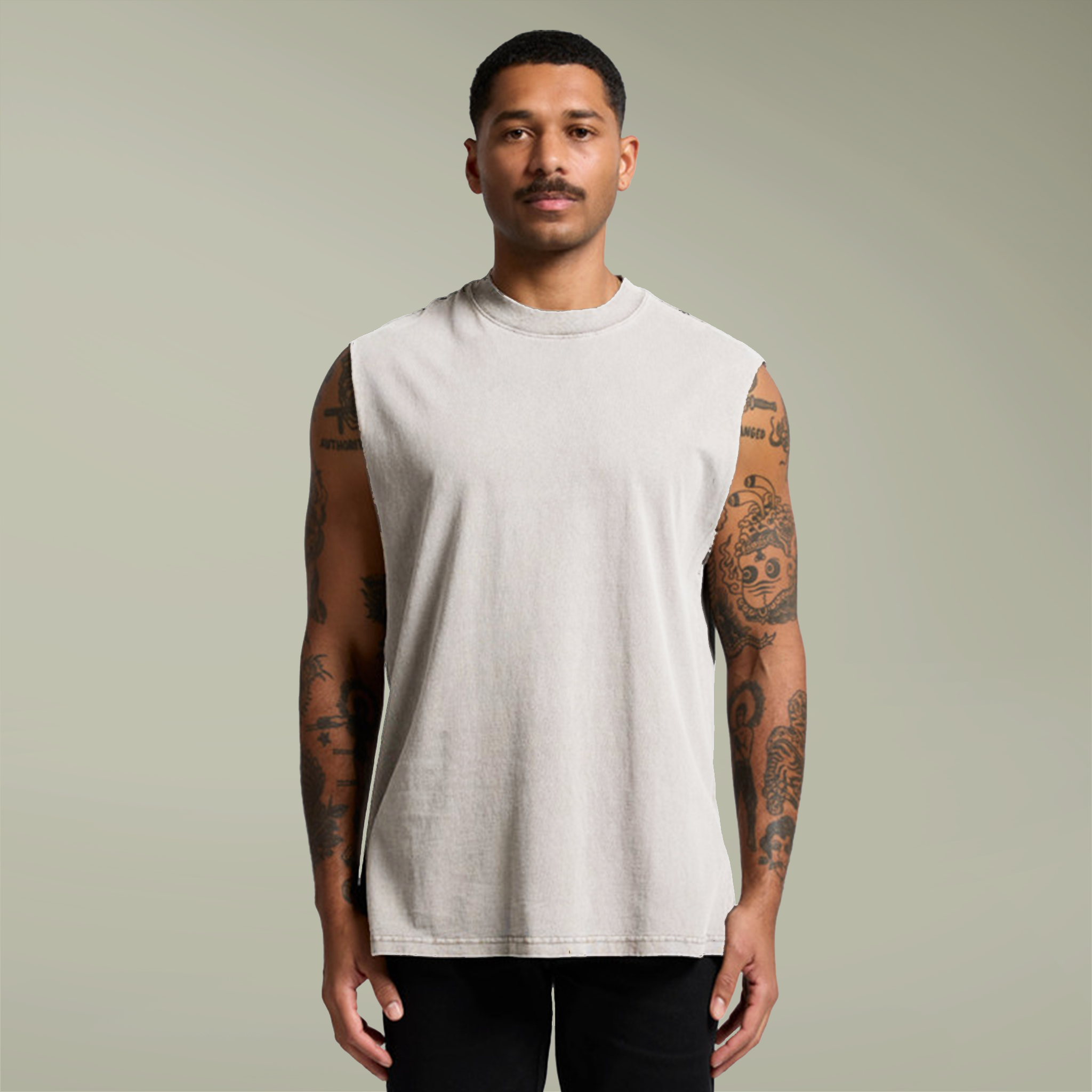 Men's Heavy Faded Tank - Main Image