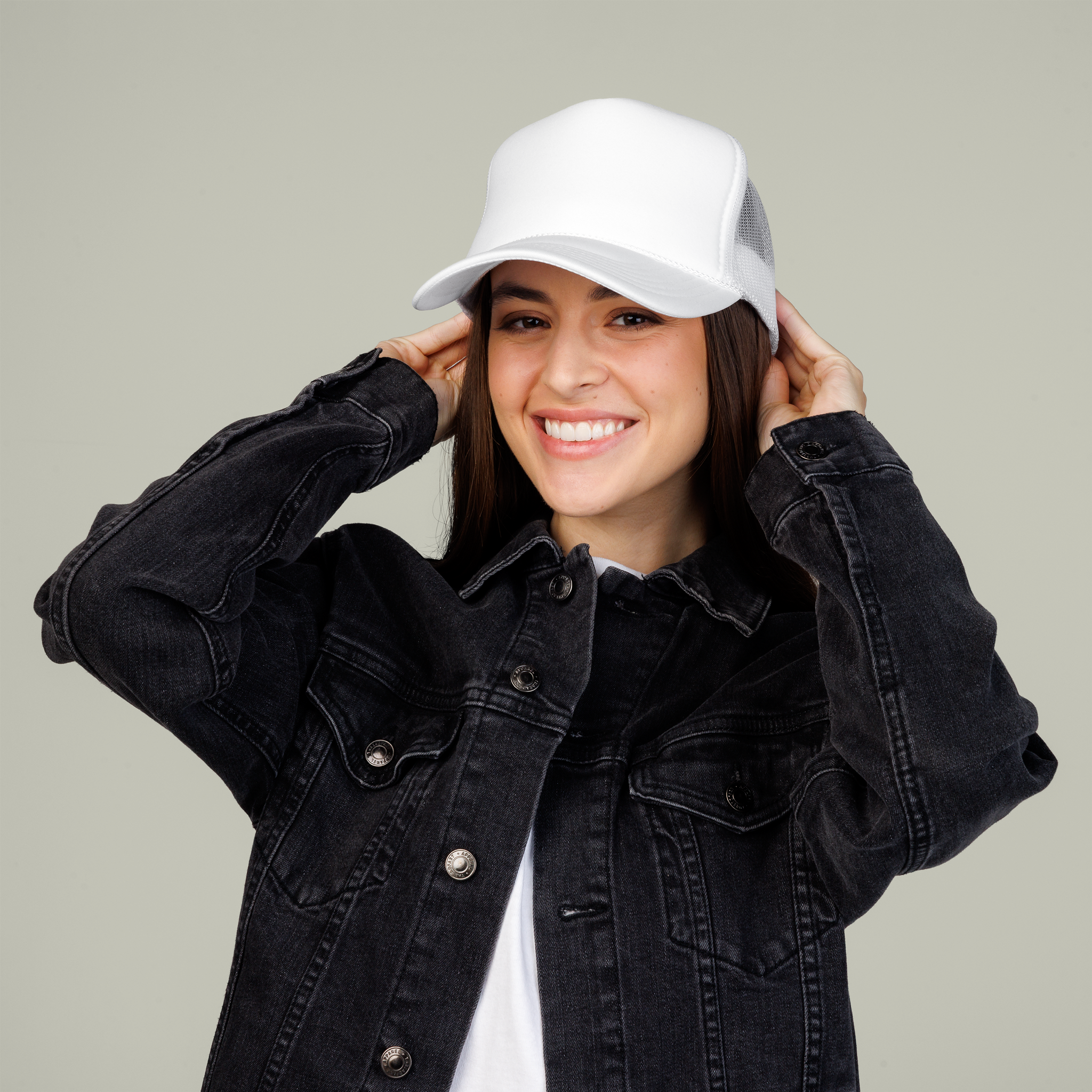 Foam Trucker Hat (Embroidery)Design