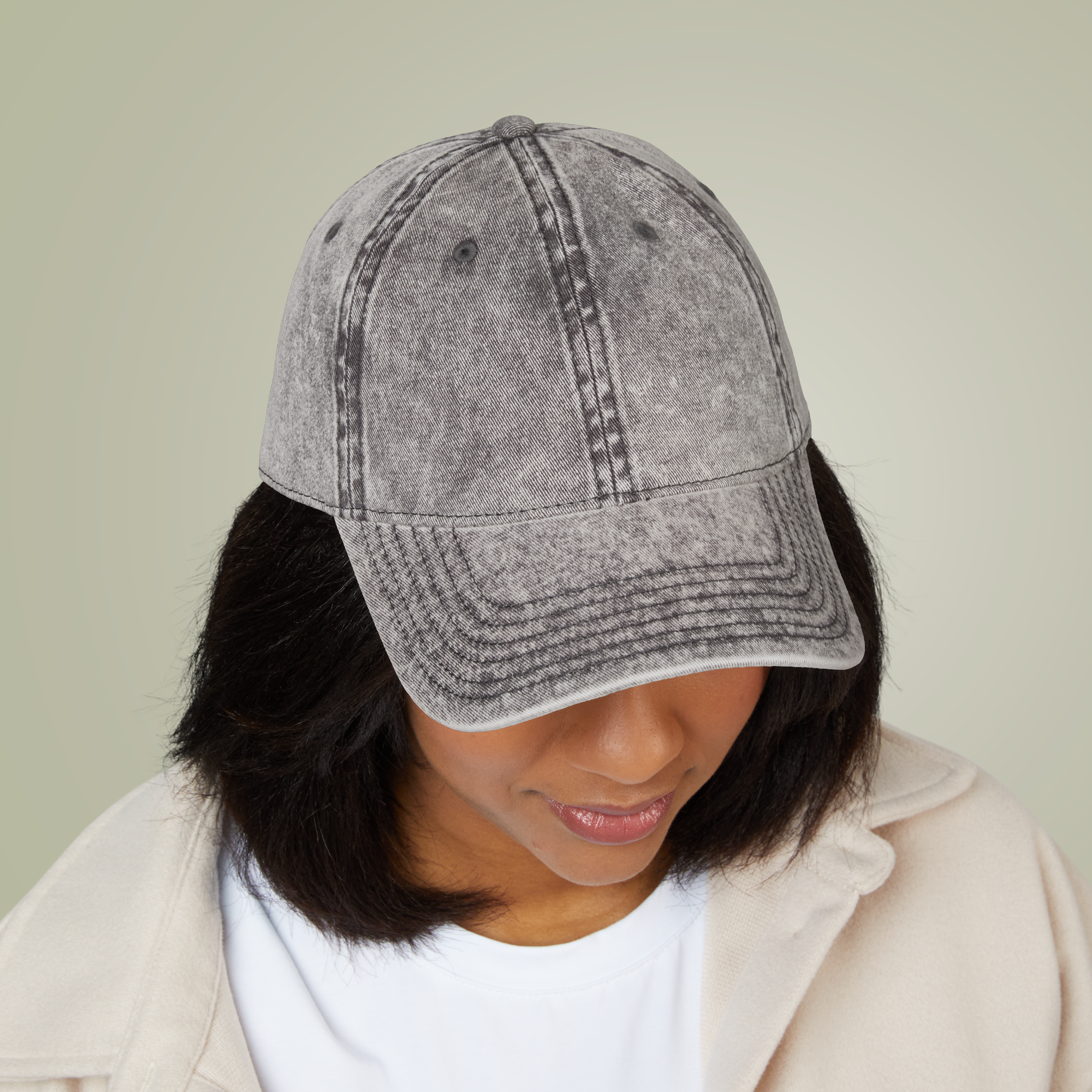 Custom Embroidered Vintage Cap | POD