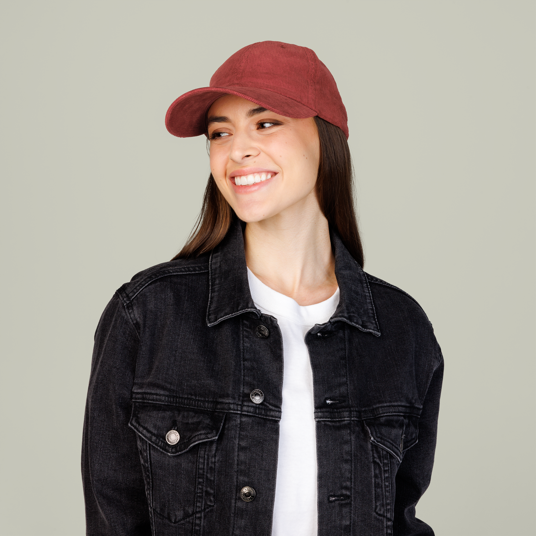 Vintage Corduroy Cap (Embroidery)Design