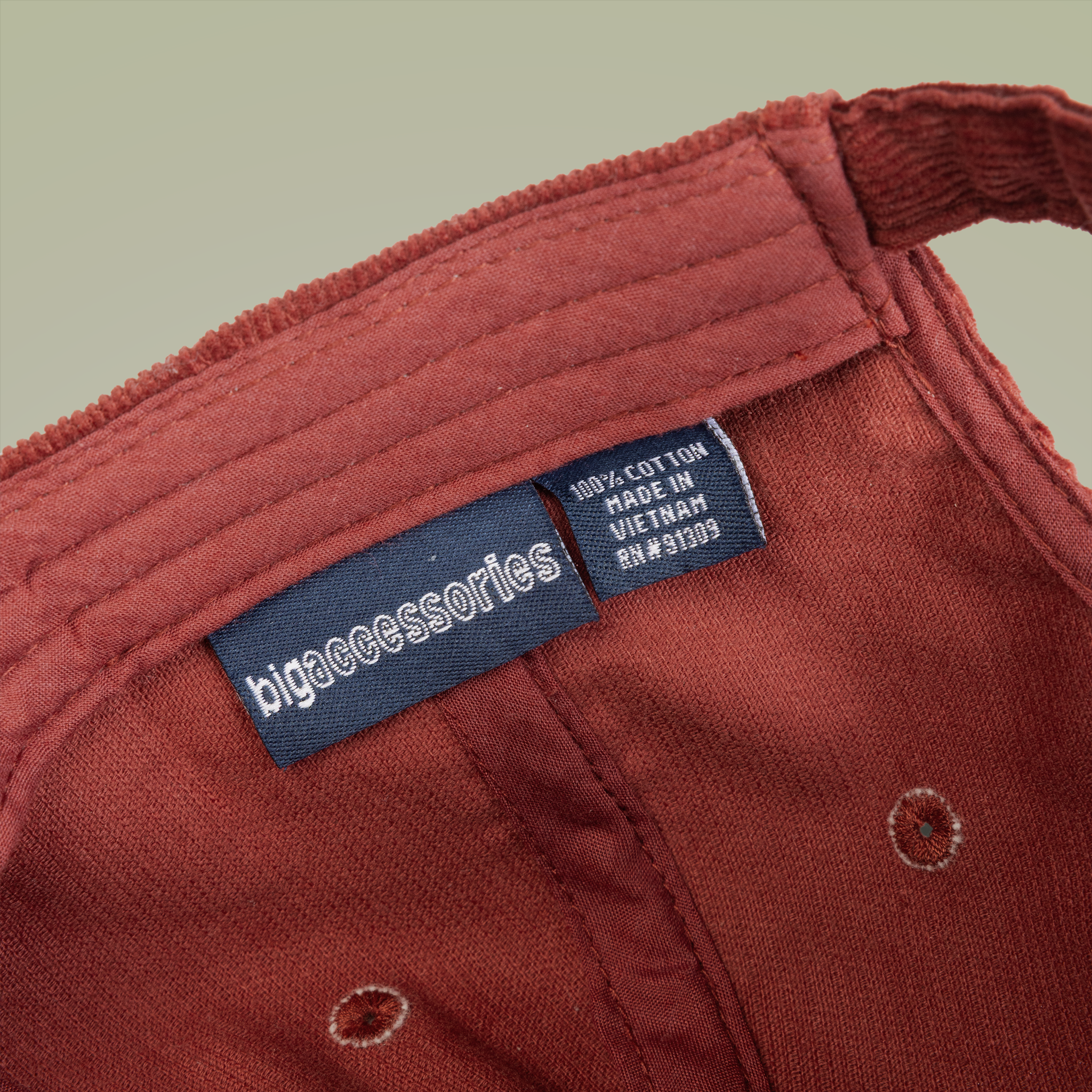 Vintage Corduroy Cap (Embroidery) - Thumbnail Image