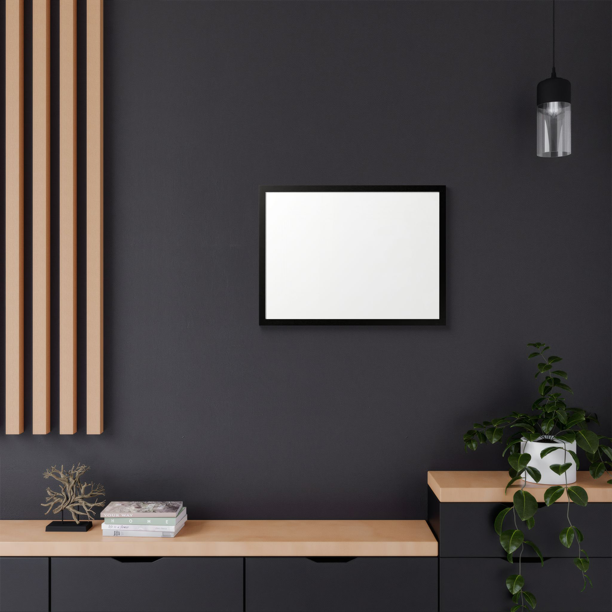 Framed Poster, Multi-Color - Thumbnail Image