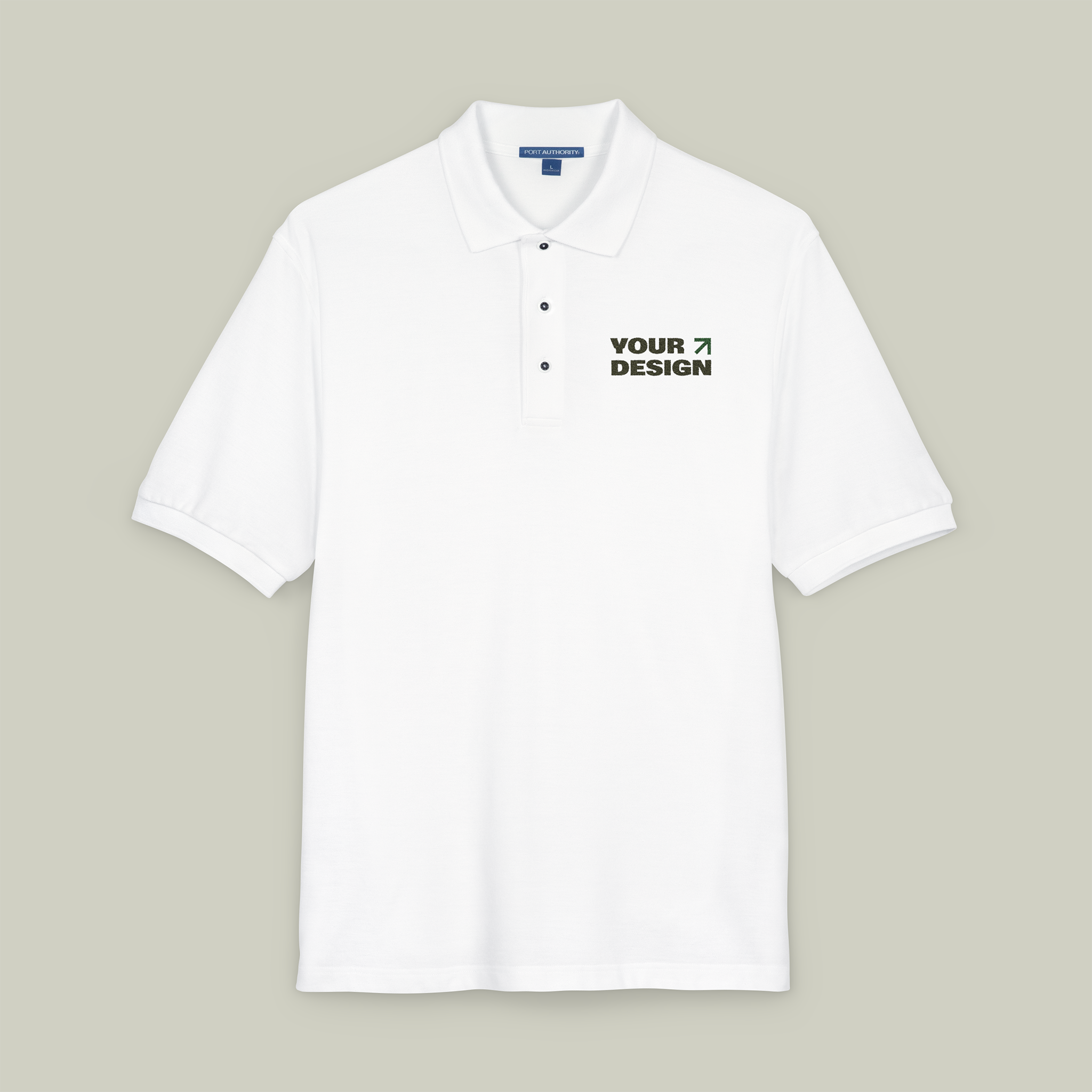 Custom Embroidery Polo Shirt | Print On Demand