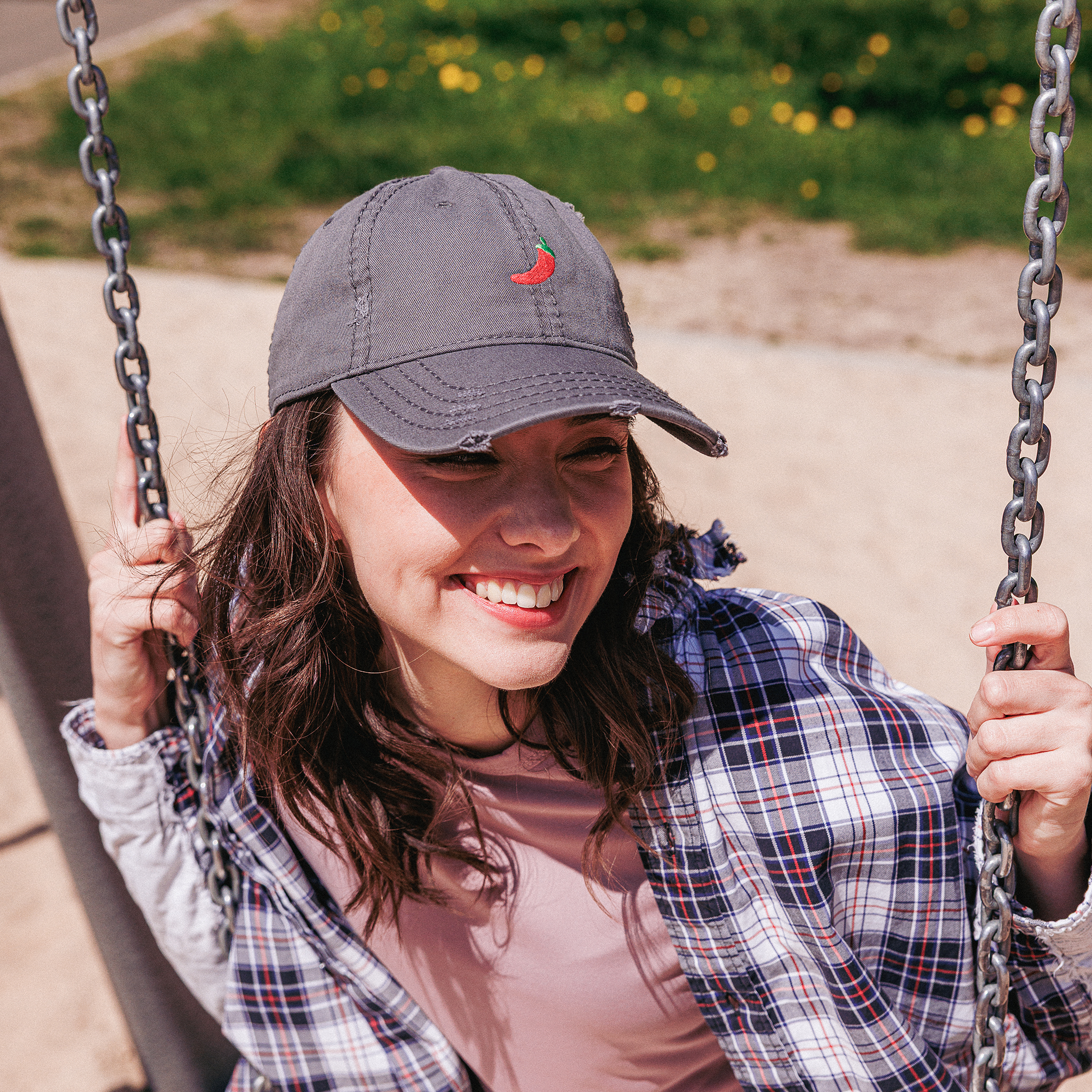 Distressed Dad Hat (Embroidery) - Thumbnail Image