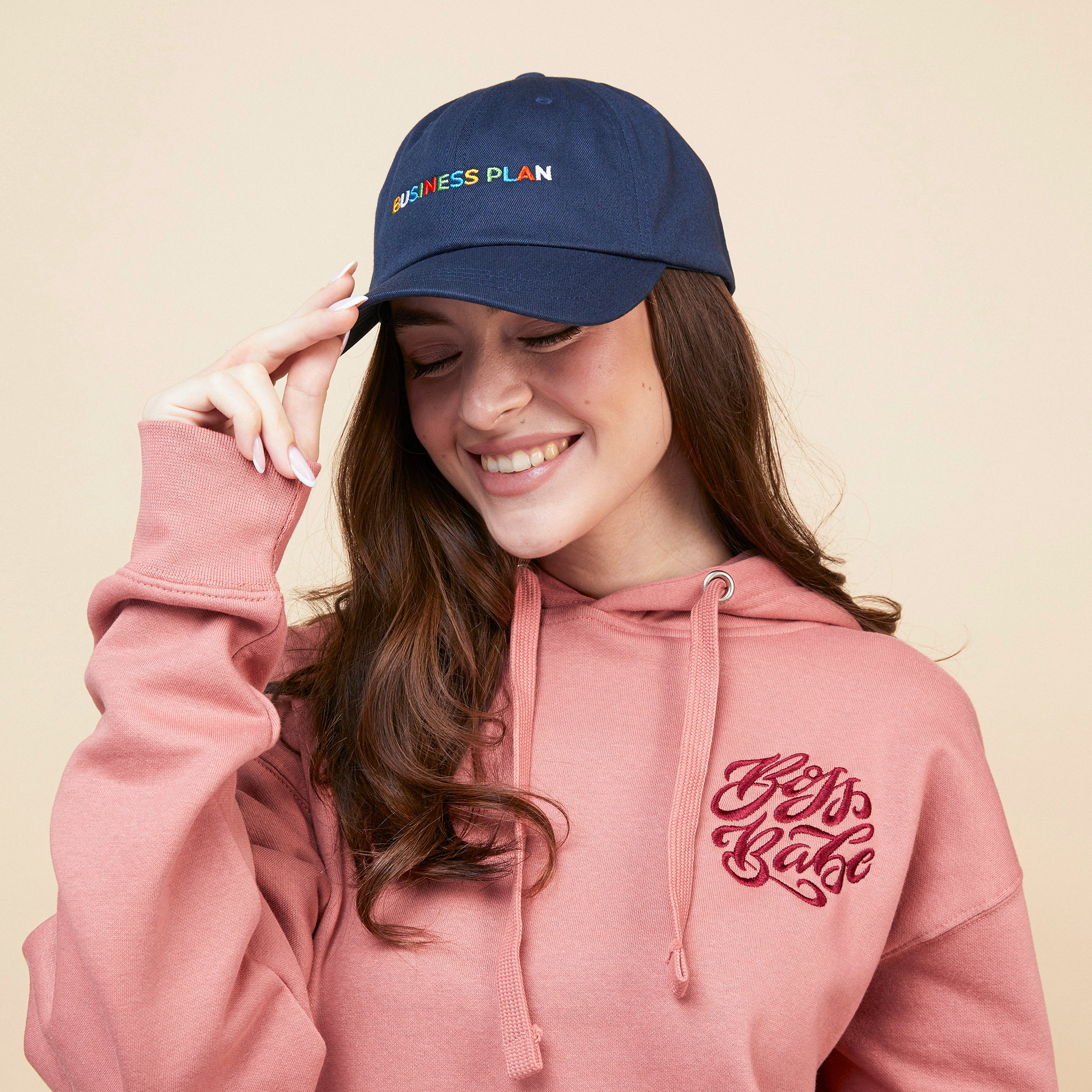 Organic Baseball Cap (Embroidery) - Thumbnail Image