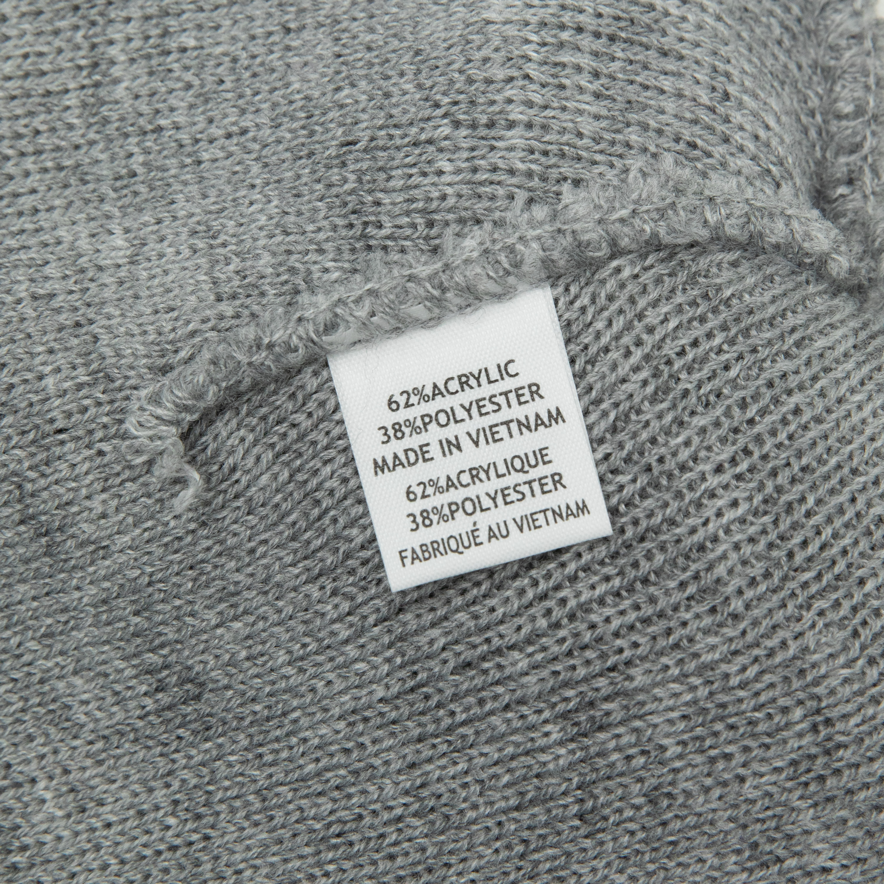 Pom-Pom Knit Cap (Embroidery) - Thumbnail Image